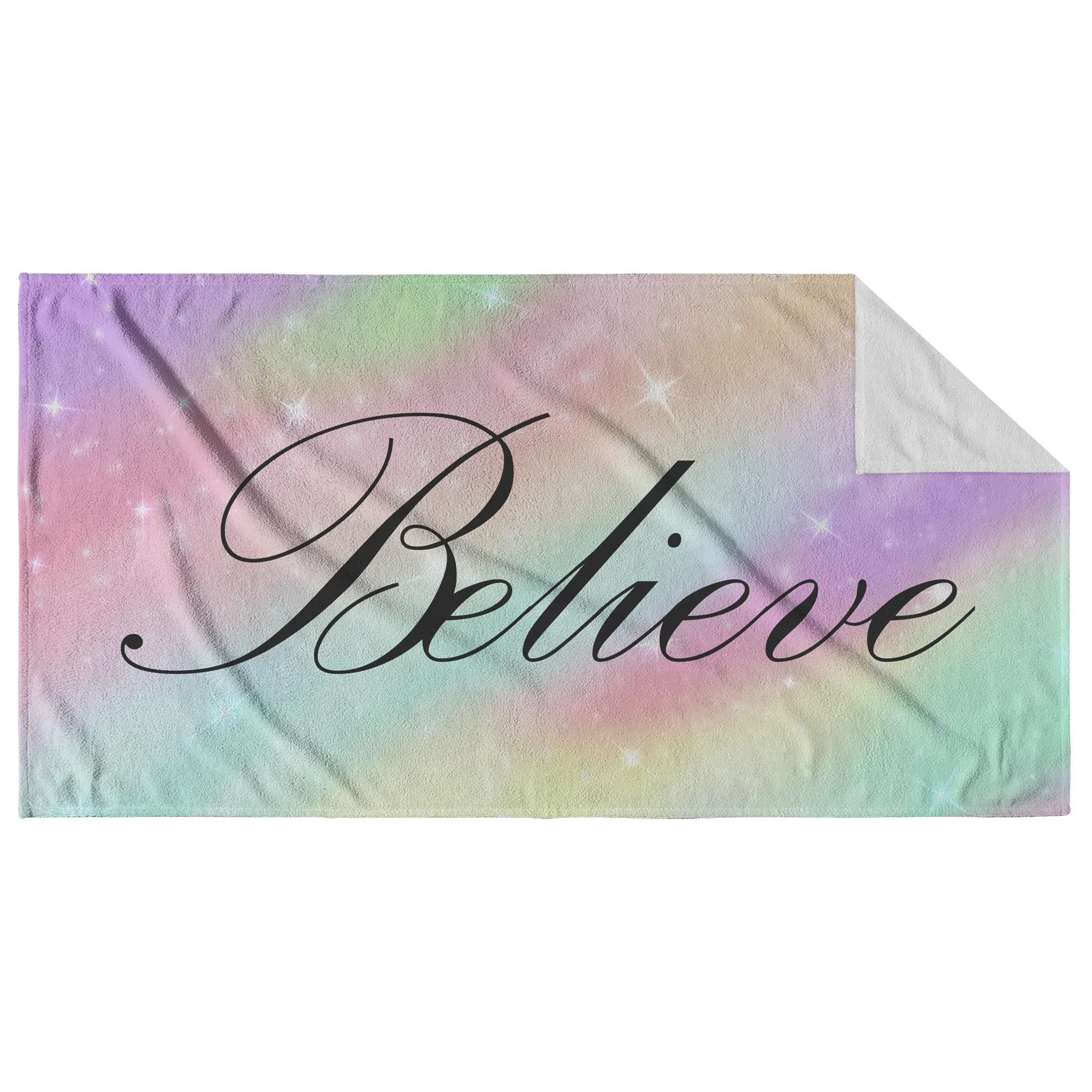 Ashlee Buchert - Believe Beach Towel