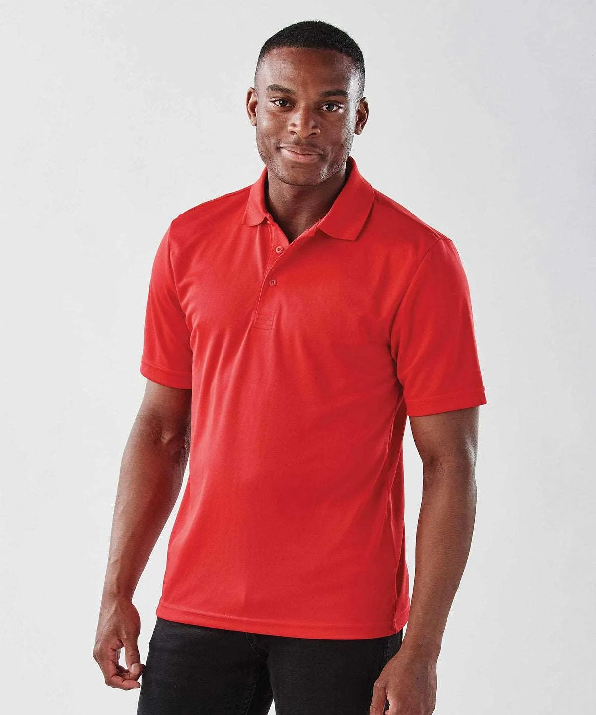 Azure Blue - Eclipse H2X-Dry® piqué polo