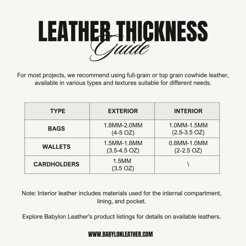 BABYLON™ Cute Phone Bag Leather Project Pattern AAB-460