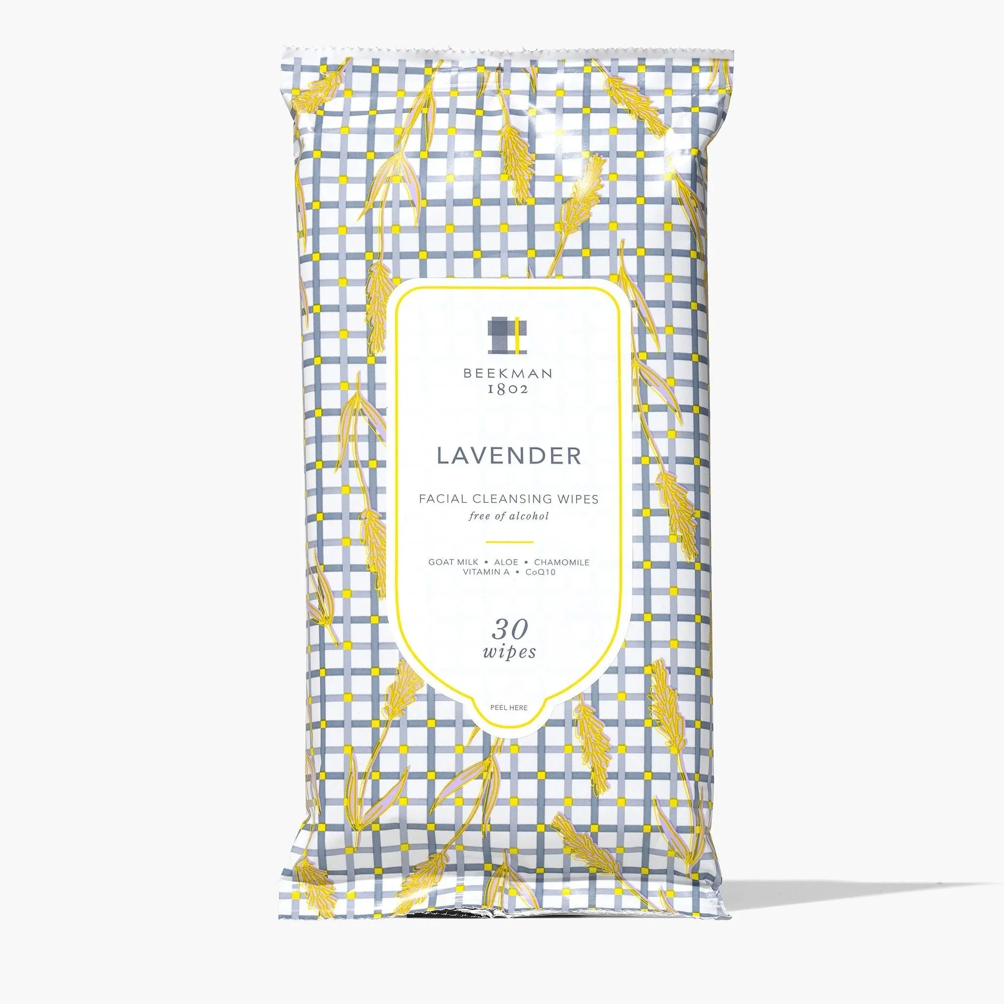 Beekman Facial Cleansing Wipes - Lavender