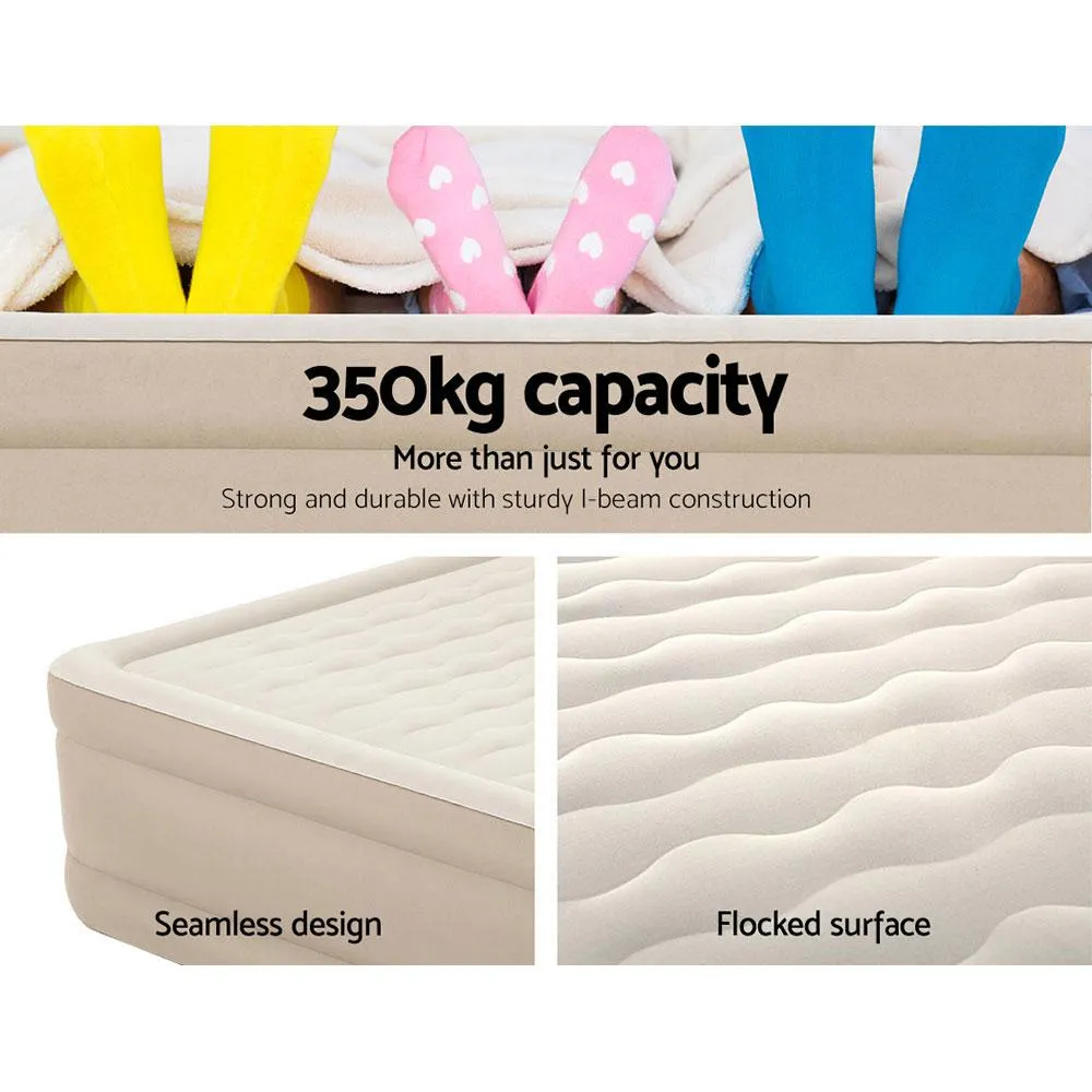 Bestway Air Bed Queen Size Mattress Camping Beds Inflatable Built-in