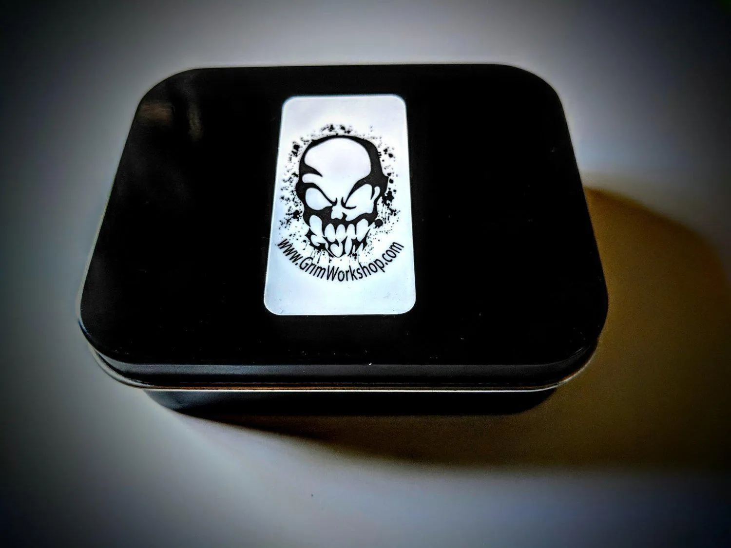 Black Credit Card Size Survival Tins