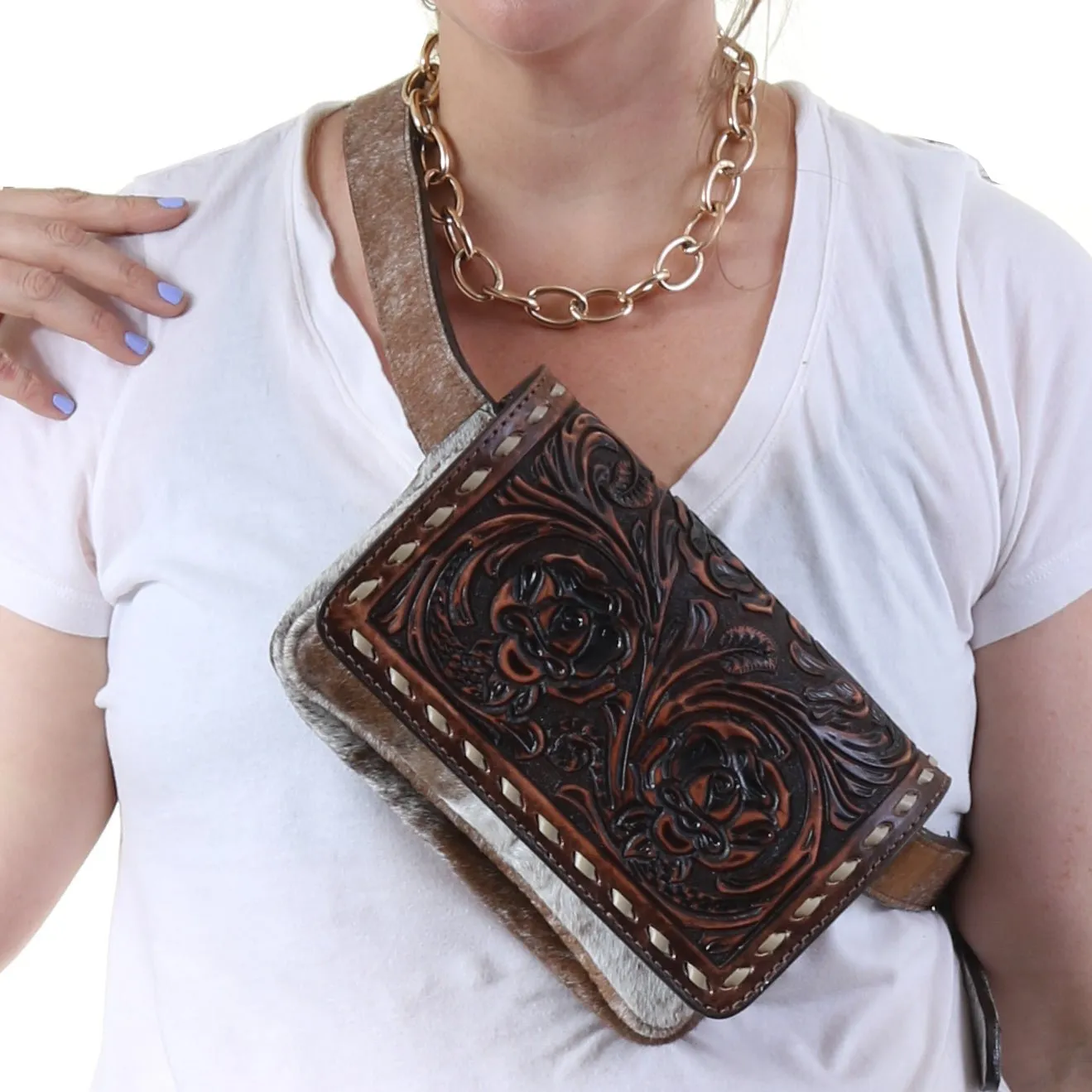 BUM01 - Brown Vintage Bum Bag