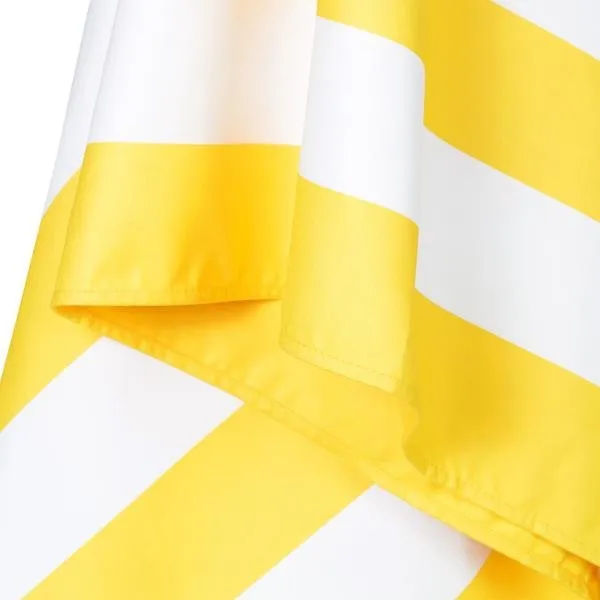 Cabana Stripe Quick Dry Towel | Boracay Yellow