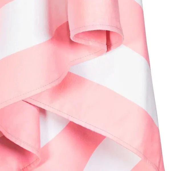 Cabana Stripe Quick Dry Towel | Malibu Pink