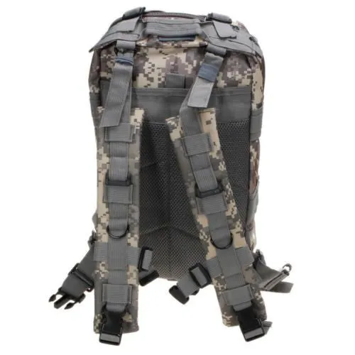 Camouflage Outdoor School Hiking Backpack Oxford Cloth Nylon