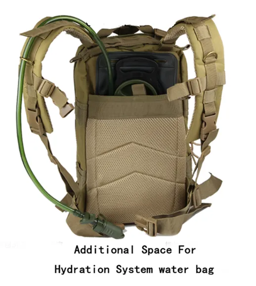 Camouflage Outdoor School Hiking Backpack Oxford Cloth Nylon
