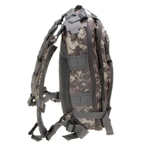 Camouflage Outdoor School Hiking Backpack Oxford Cloth Nylon