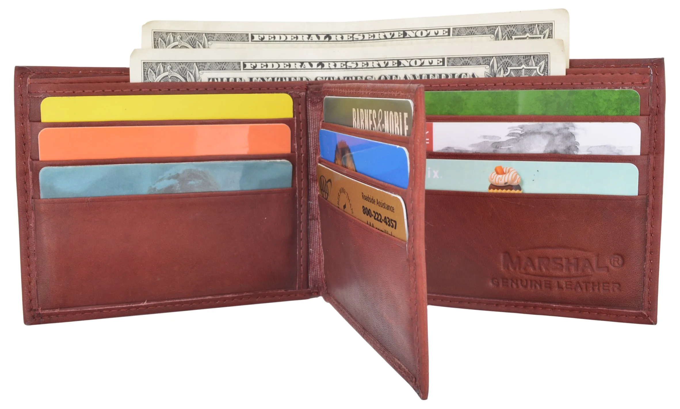 Cancer Zodiac Sign Bifold Trifold Genuine Leather Men's Wallets