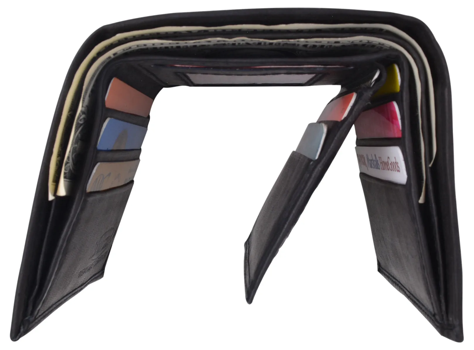 Cancer Zodiac Sign Bifold Trifold Genuine Leather Men's Wallets