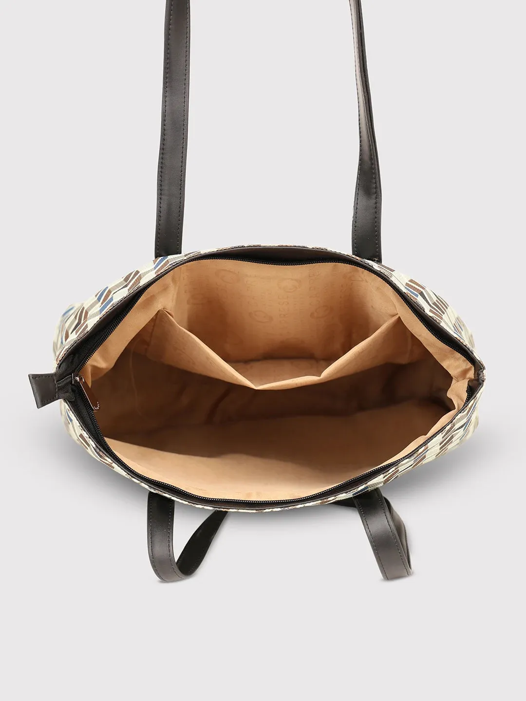 Caprese Susan Tote Large Womens Handbag Beige