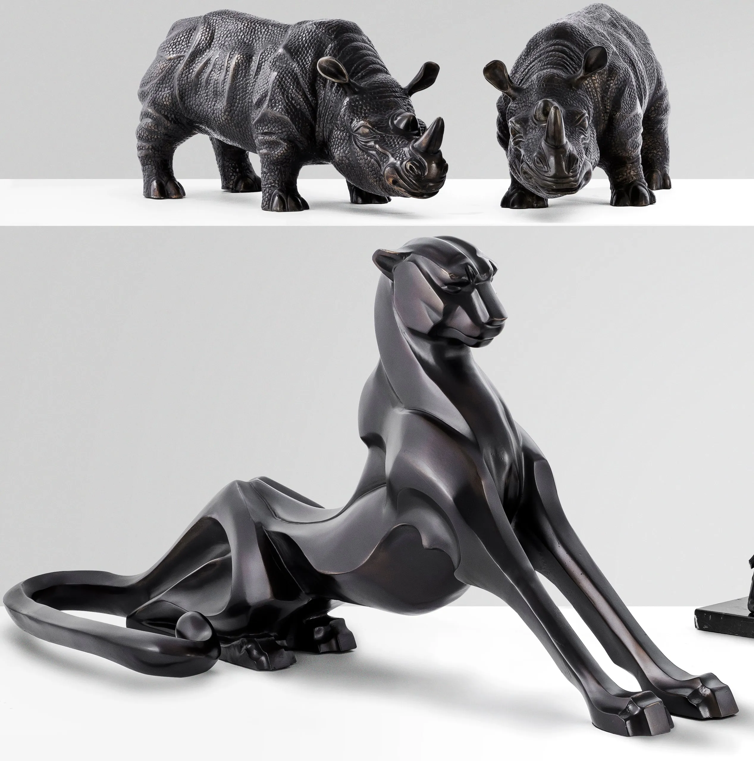Cheetah bronze