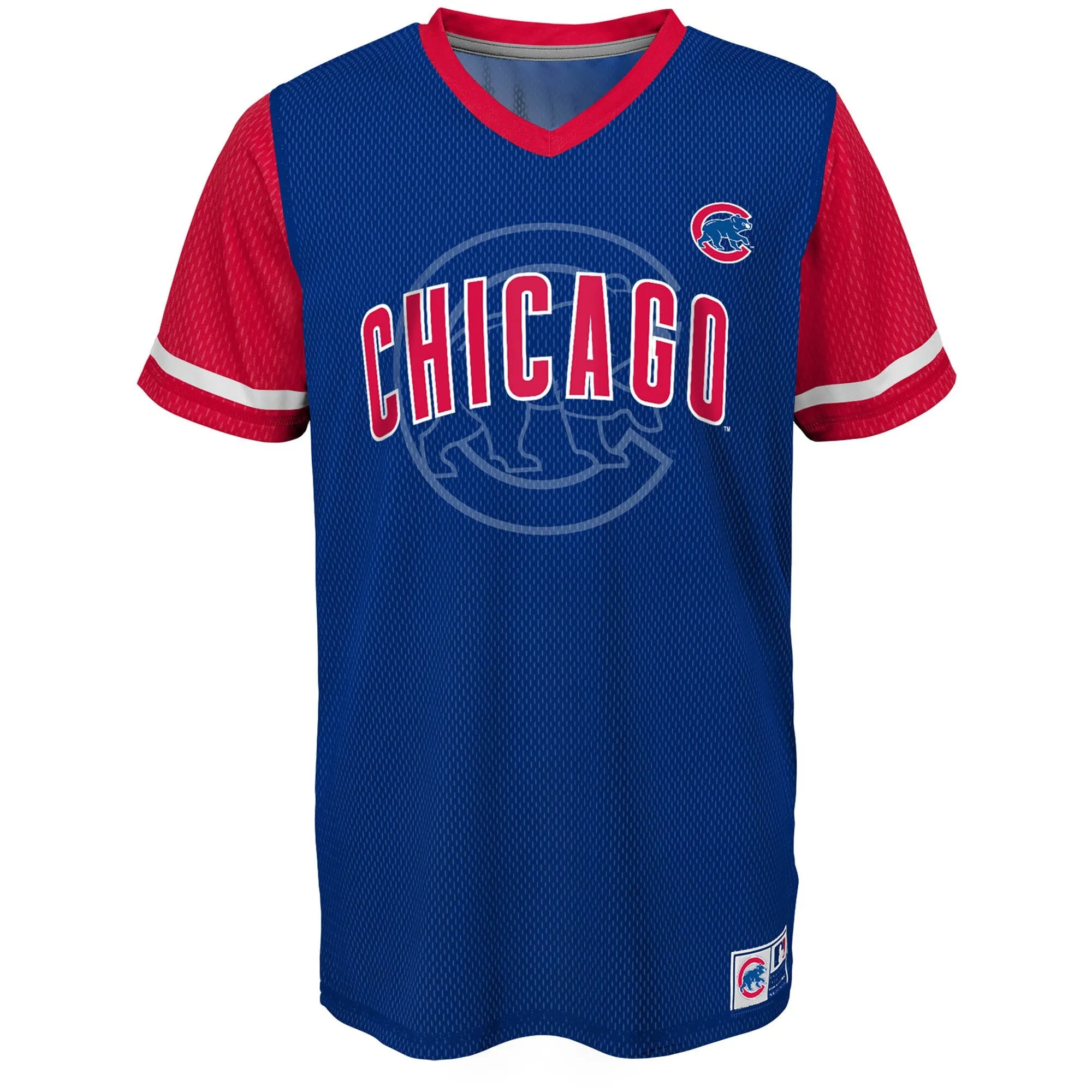 Chicago Cubs Youth Bryant Jersey T Shirt - Blue/Red