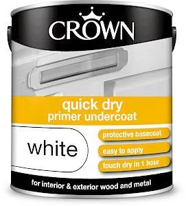Crown Quick Dry Undercoat White - 2.5L