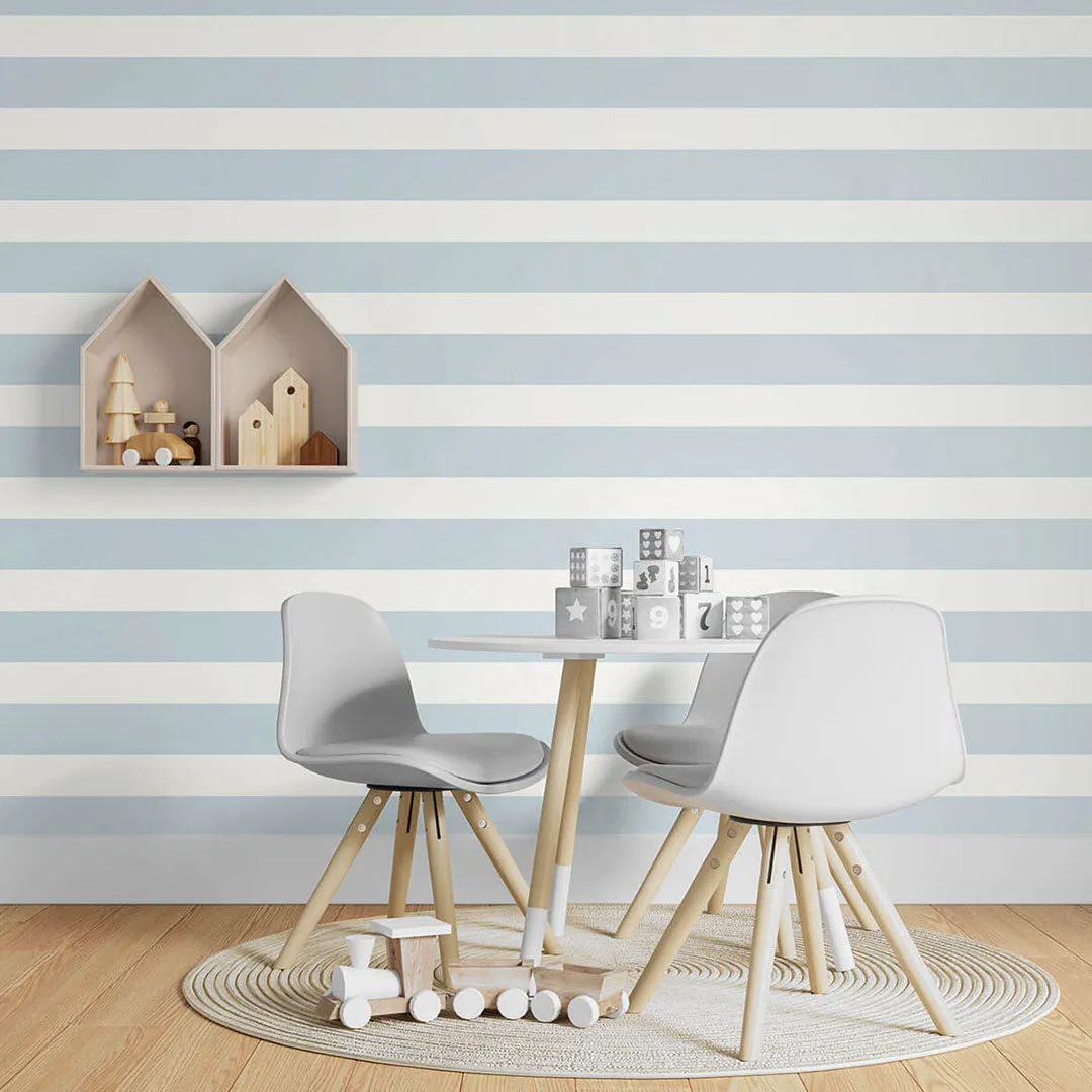Designer Stripe Peel-and-Stick Luxe Haven Wallpaper