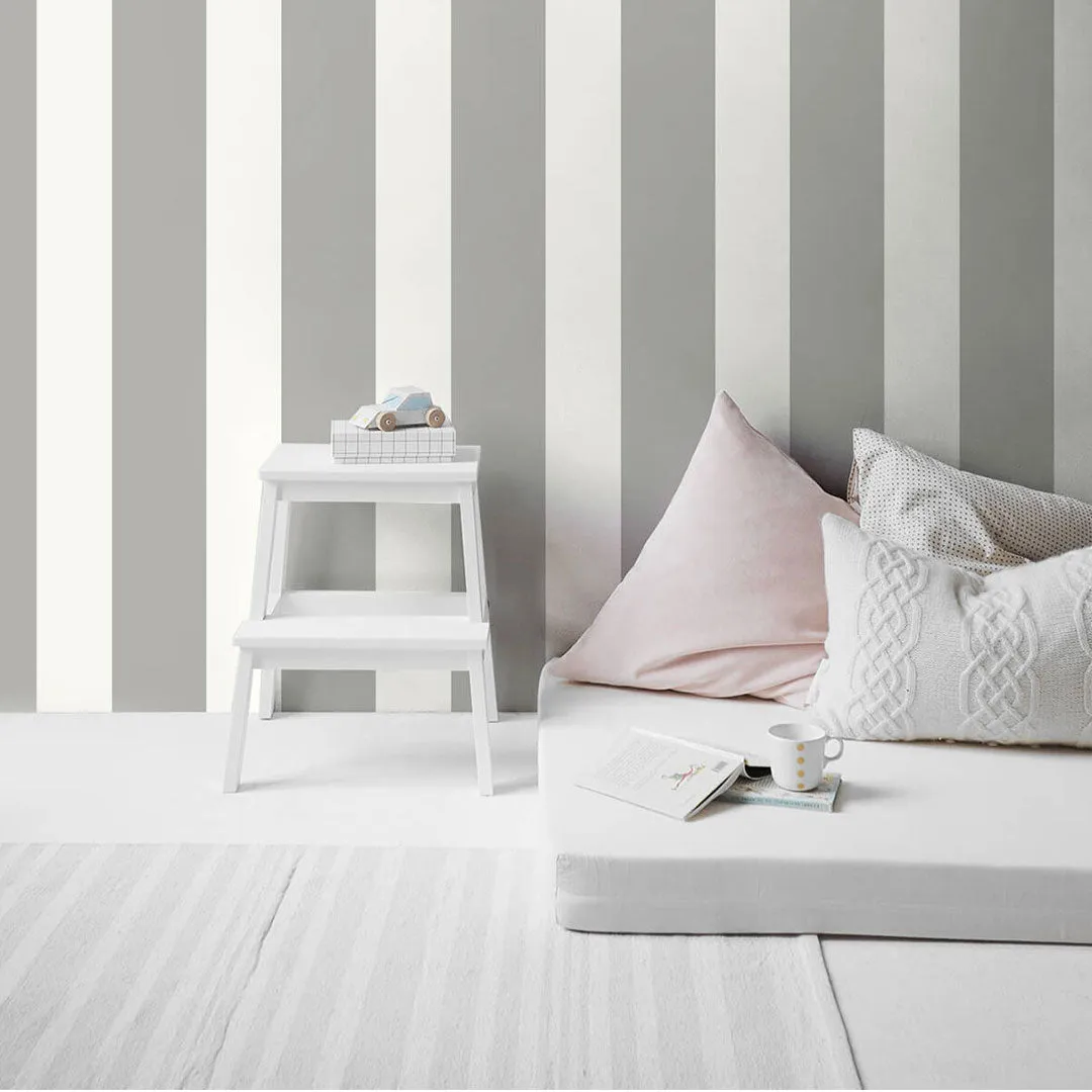 Designer Stripe Peel-and-Stick Luxe Haven Wallpaper