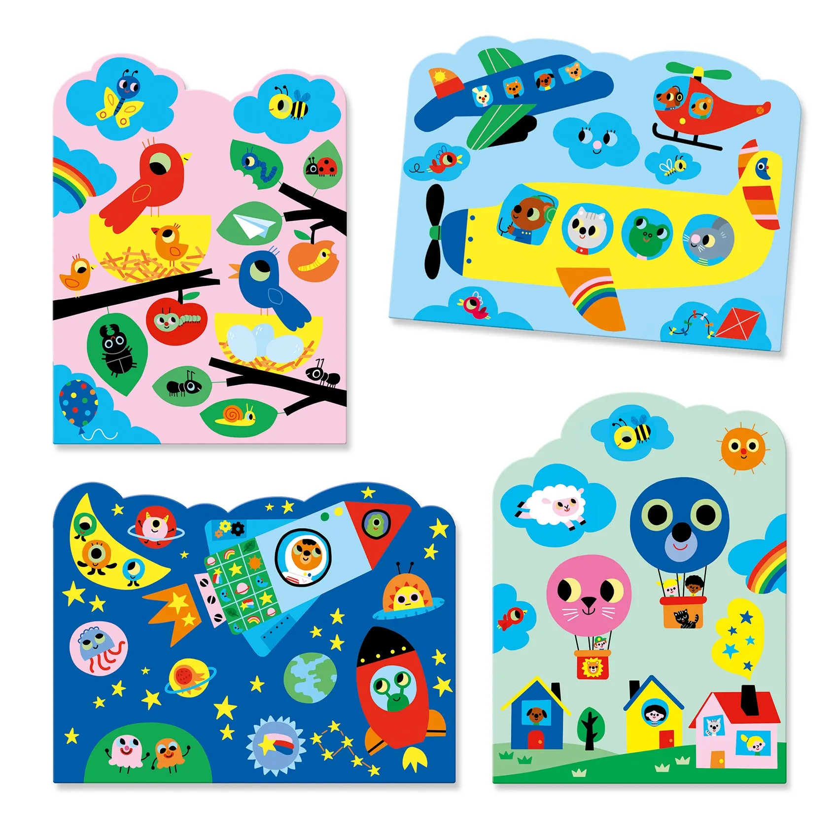 Djeco Water Magic Colouring Set – Hidden In The Sky