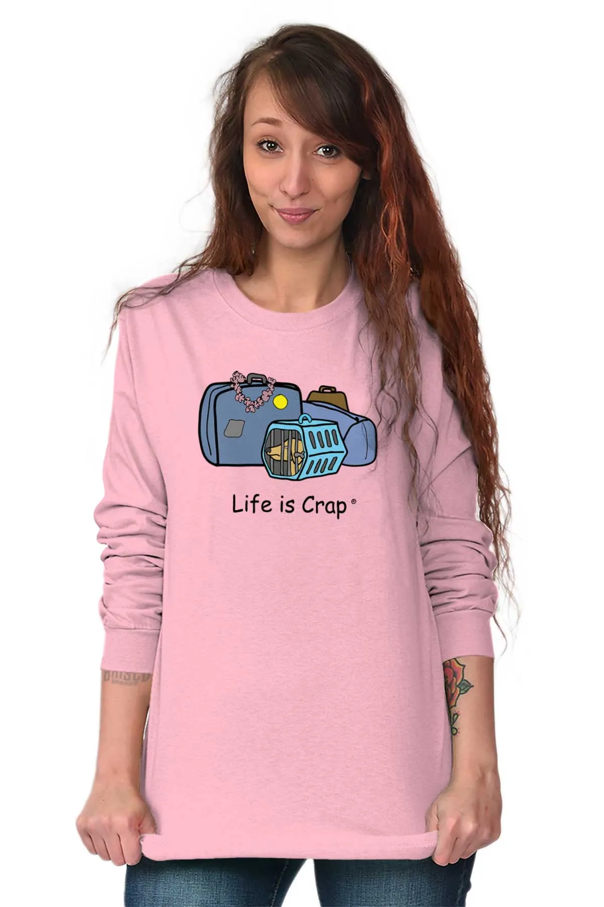 Dog Carrier Long Sleeve Tee