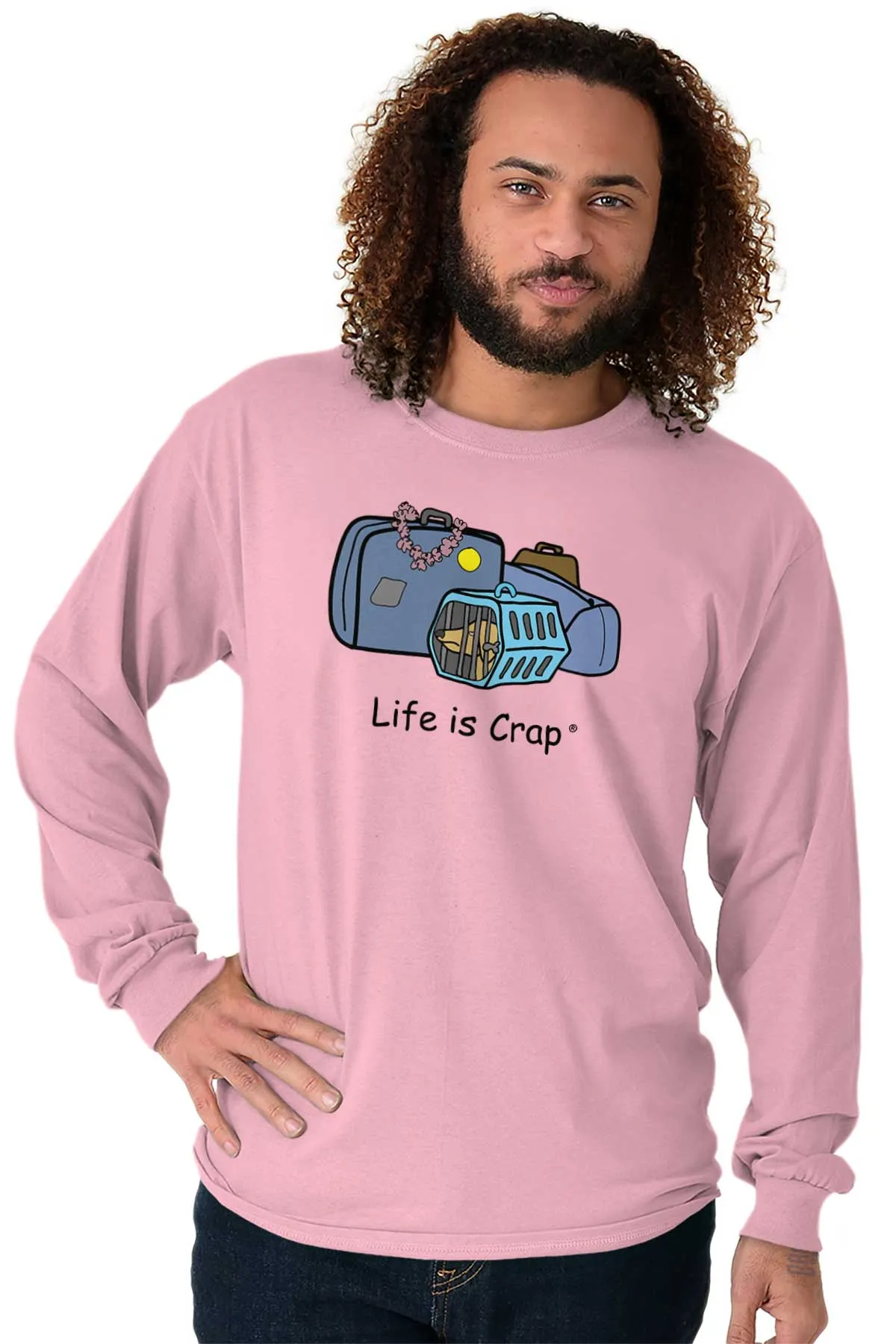 Dog Carrier Long Sleeve Tee