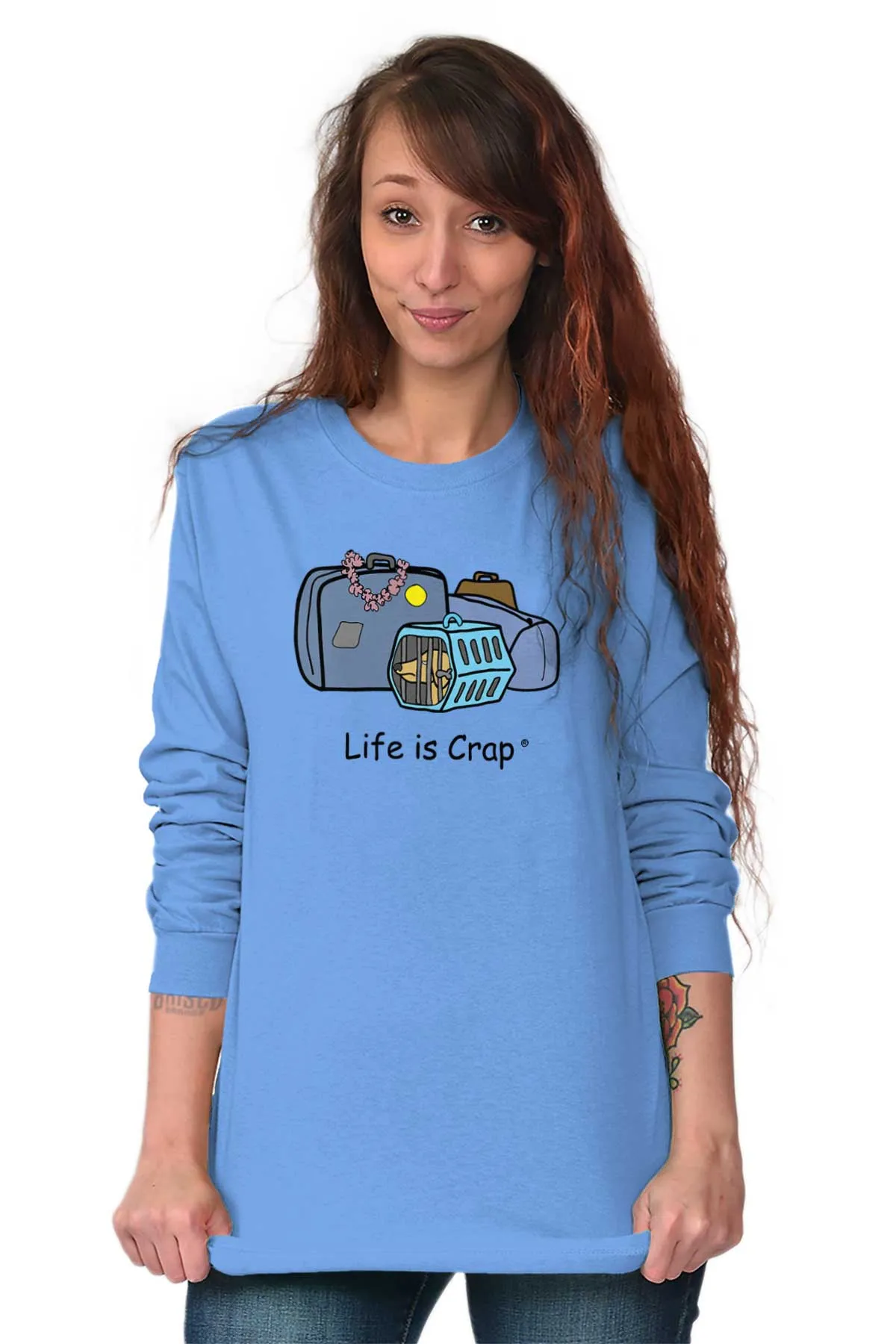 Dog Carrier Long Sleeve Tee