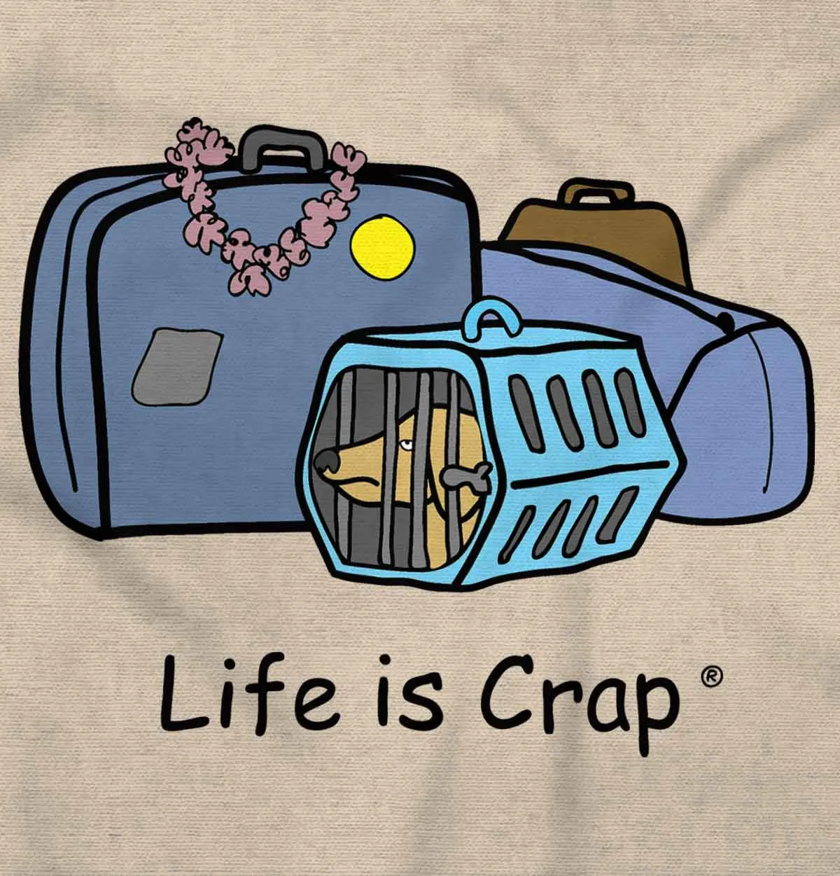 Dog Carrier Long Sleeve Tee