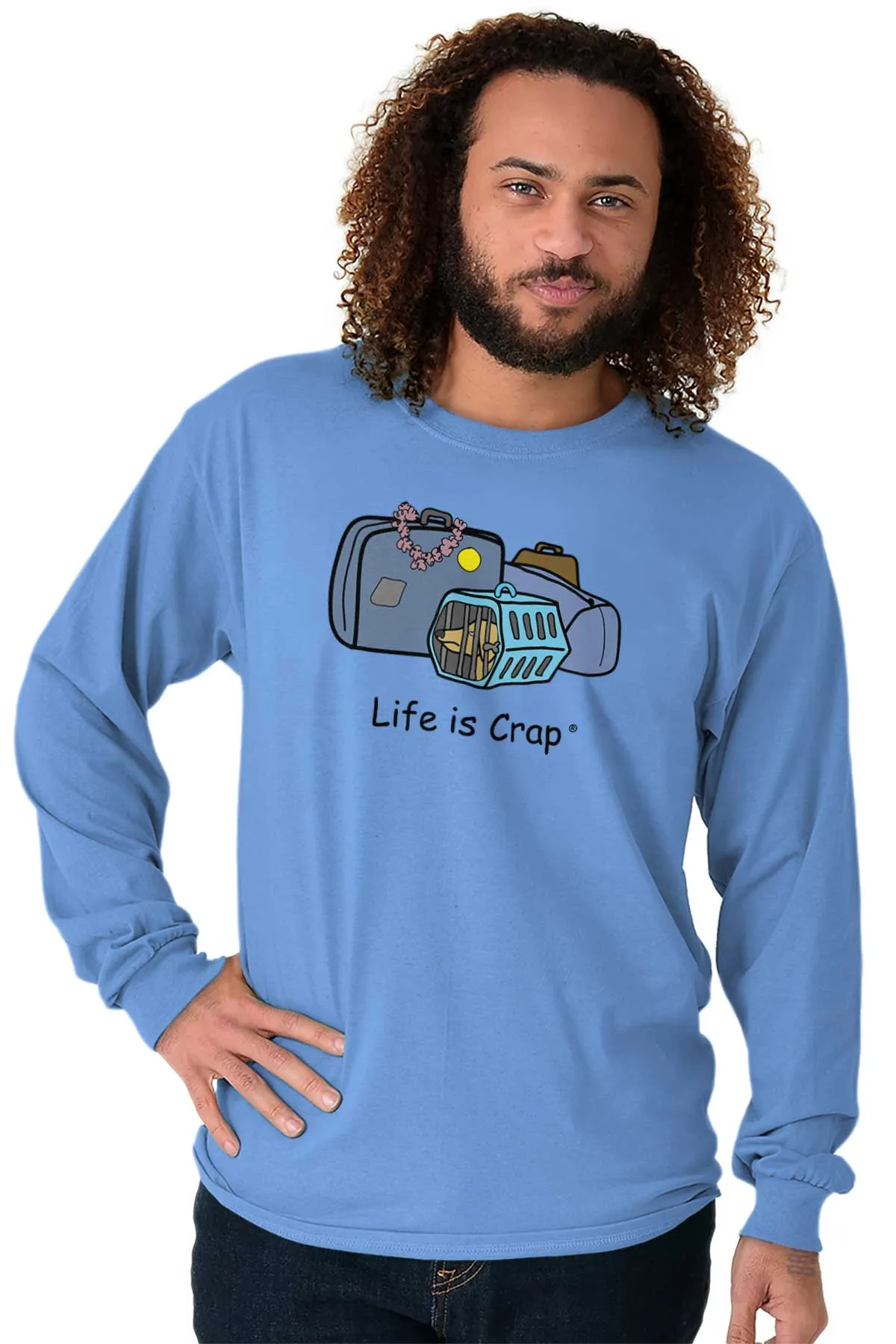 Dog Carrier Long Sleeve Tee