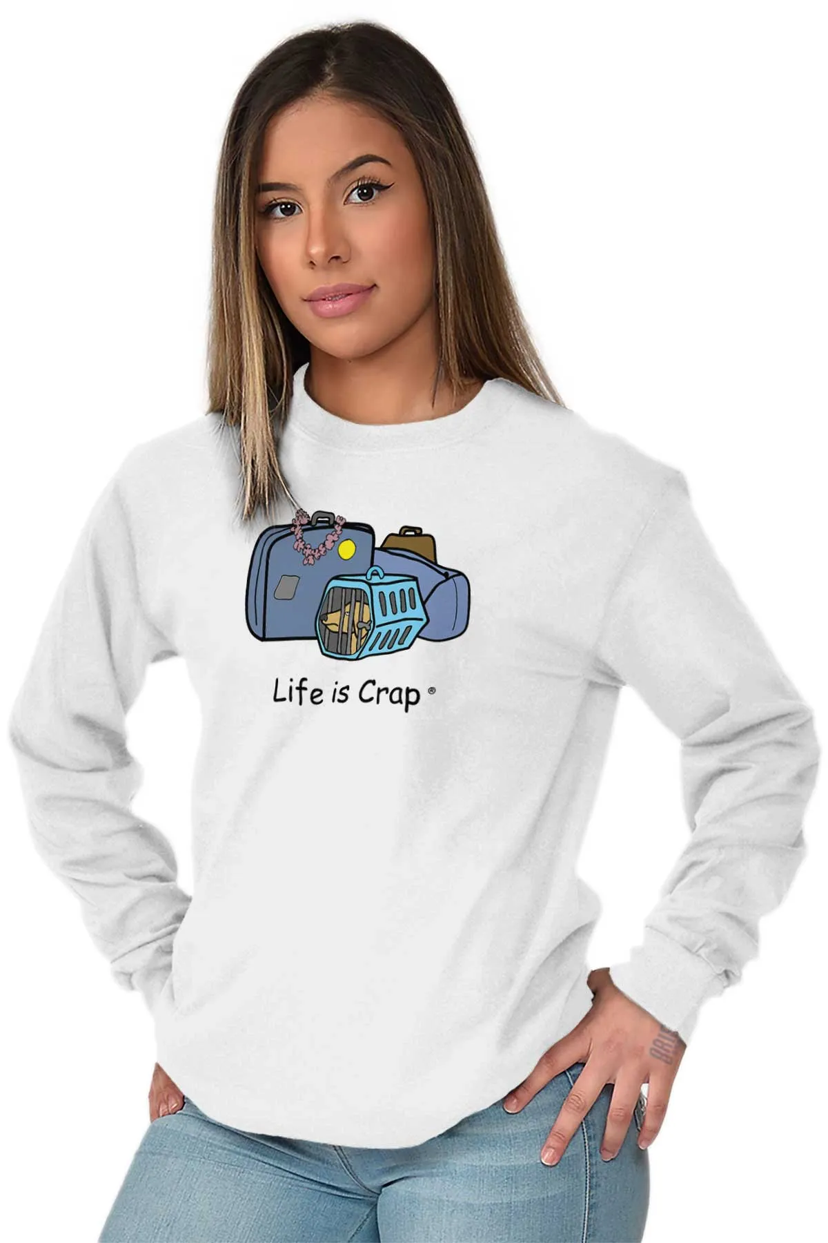 Dog Carrier Long Sleeve Tee