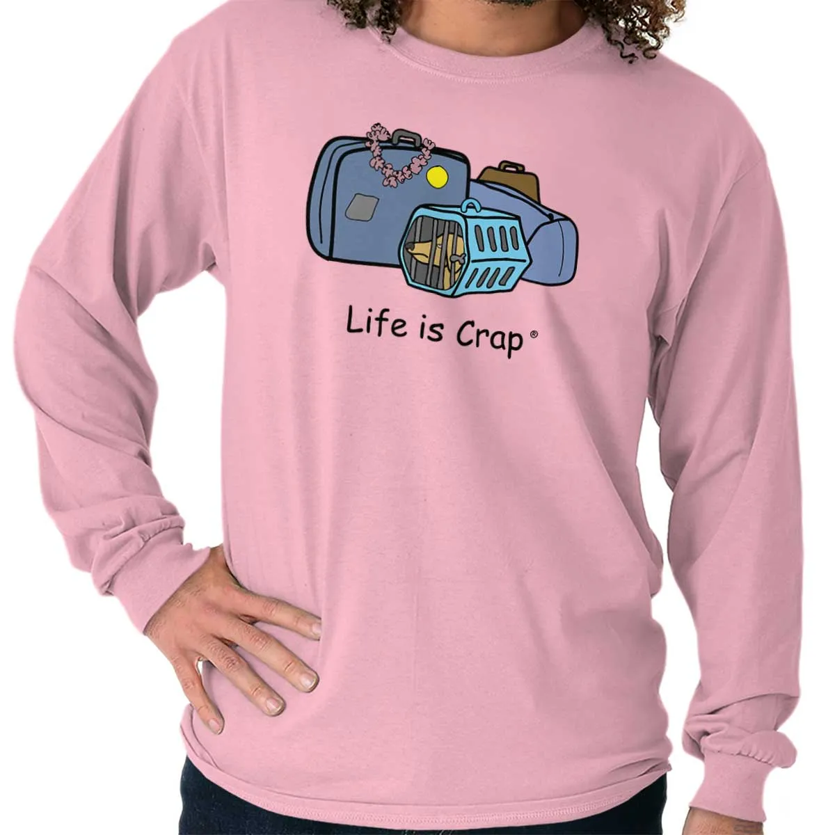 Dog Carrier Long Sleeve Tee