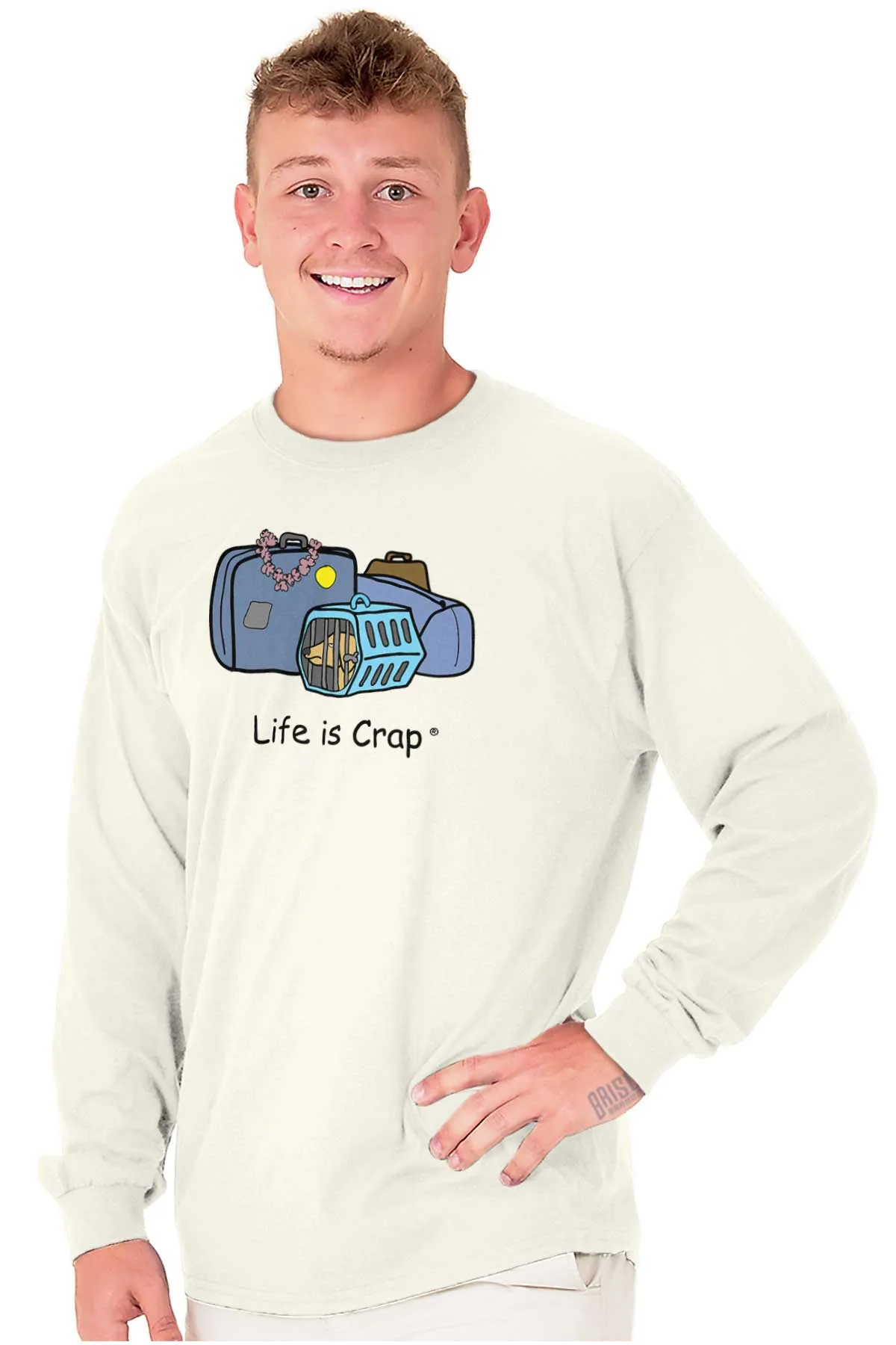 Dog Carrier Long Sleeve Tee
