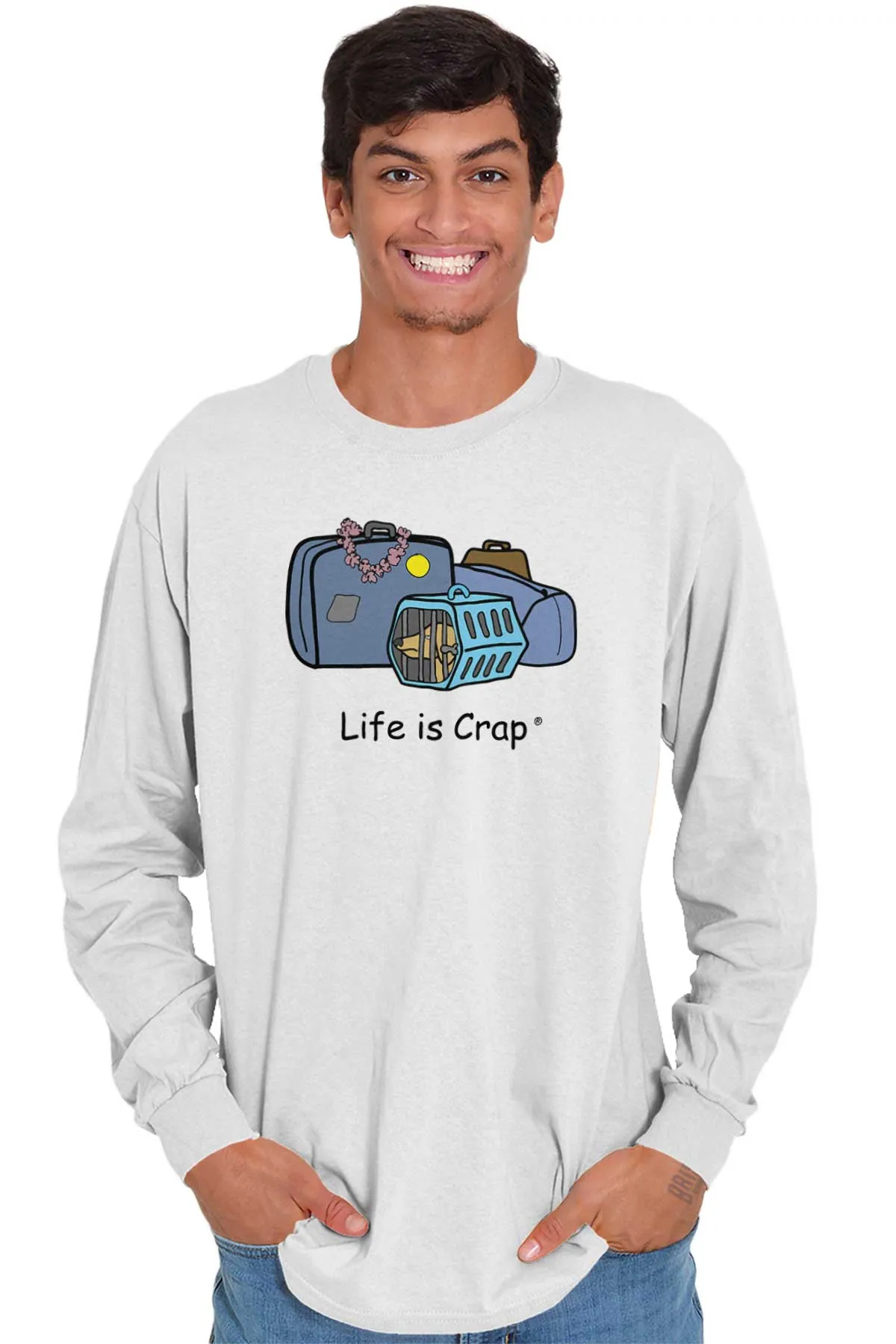 Dog Carrier Long Sleeve Tee