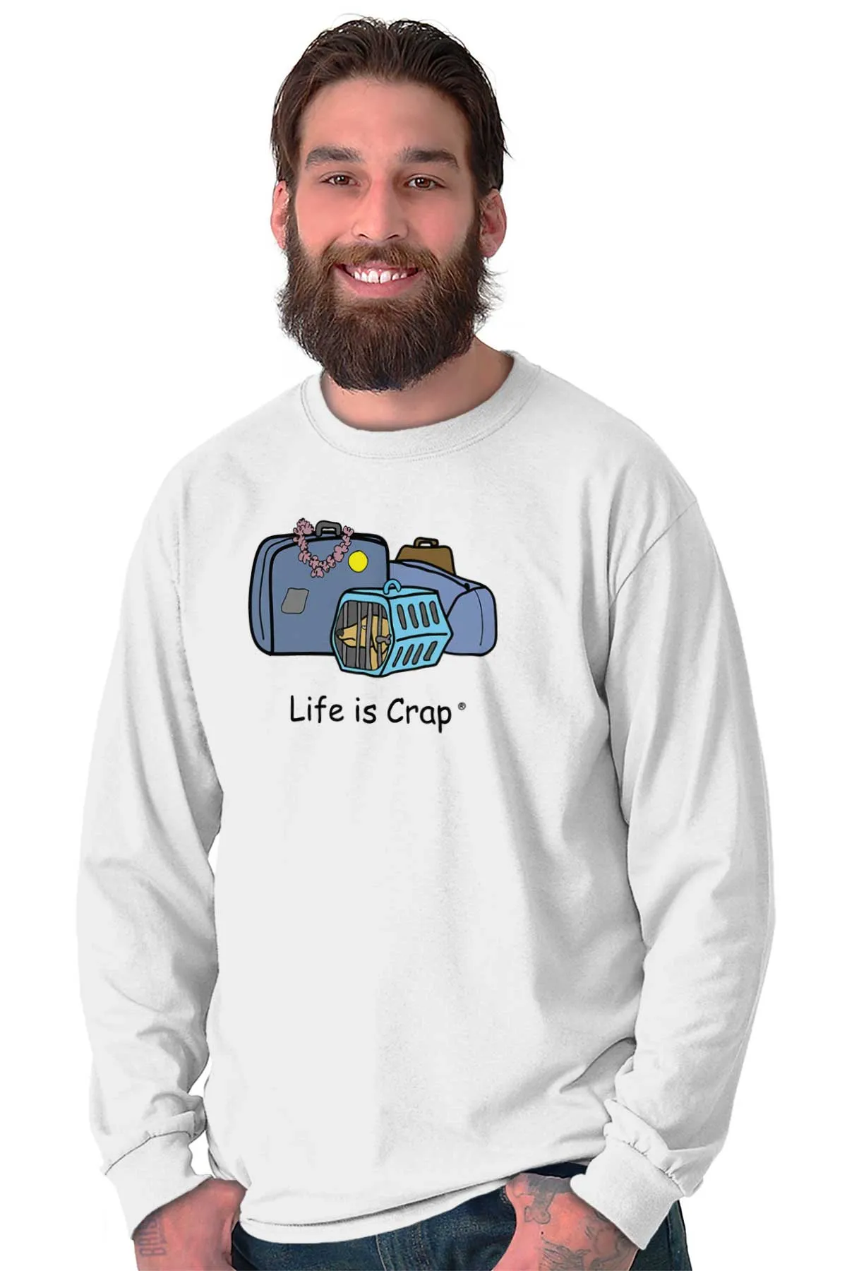 Dog Carrier Long Sleeve Tee