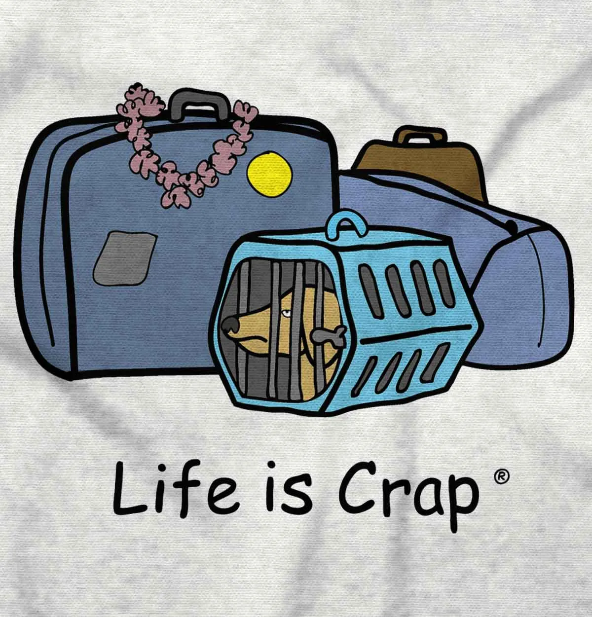 Dog Carrier Long Sleeve Tee