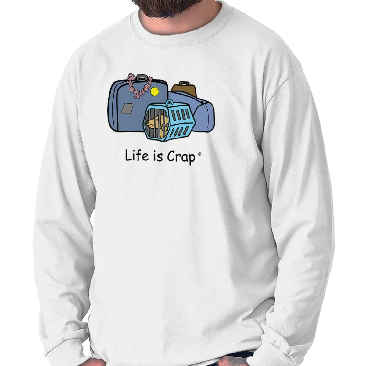 Dog Carrier Long Sleeve Tee