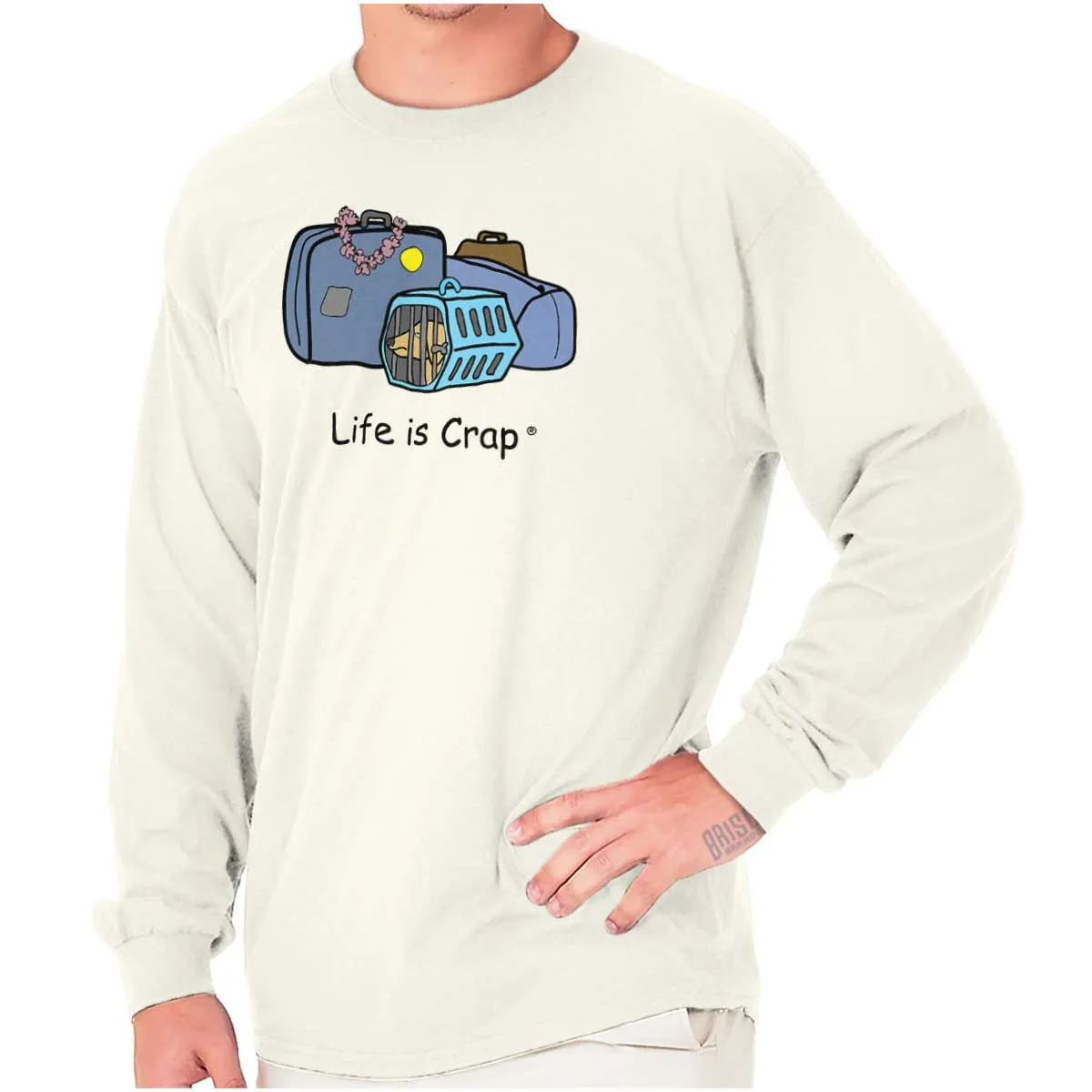 Dog Carrier Long Sleeve Tee
