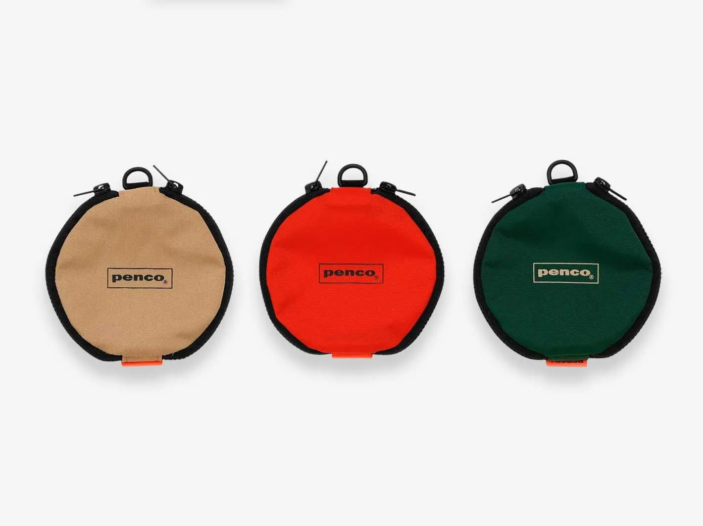 Double Door Purse Orange
