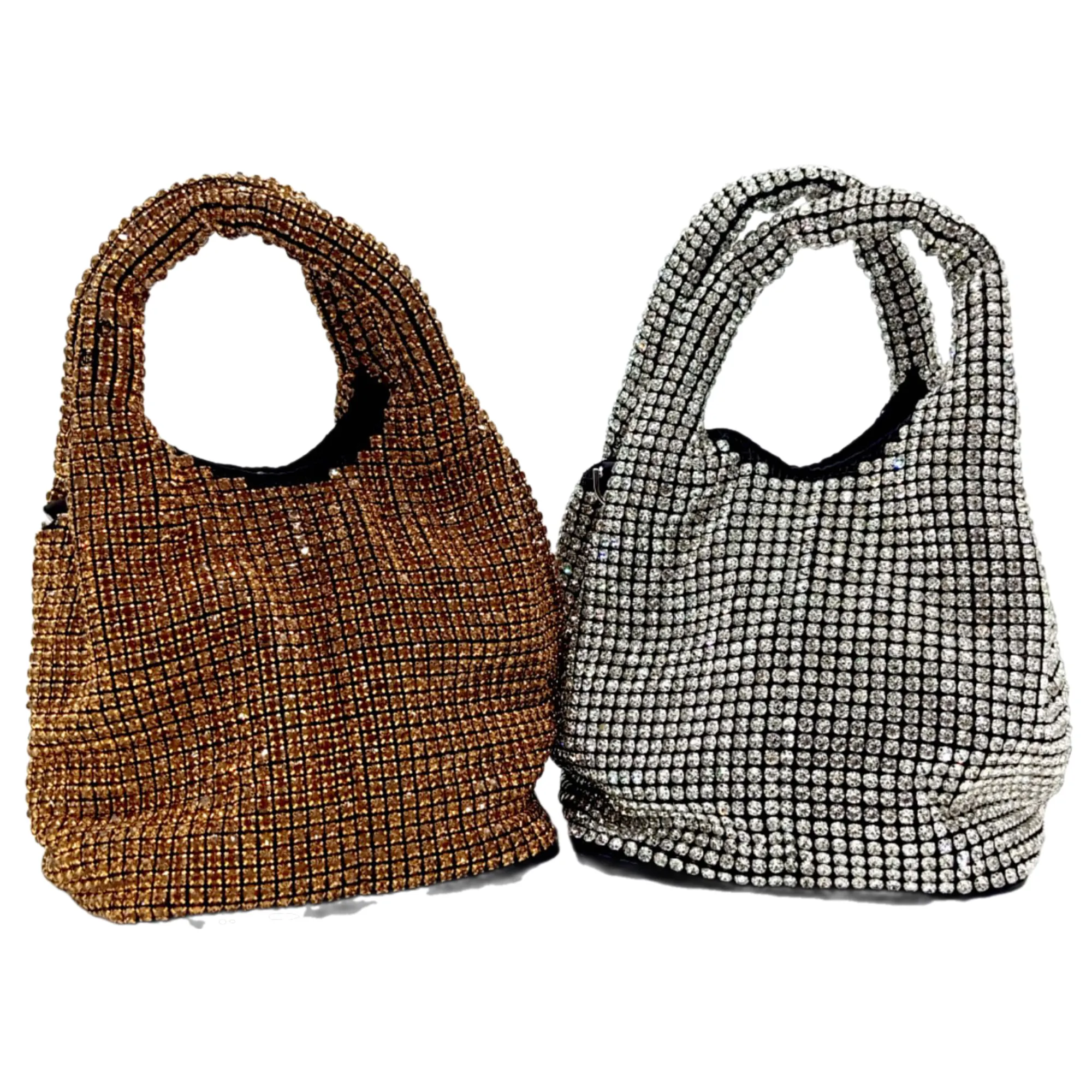 Elegant Bling Basket Handbag