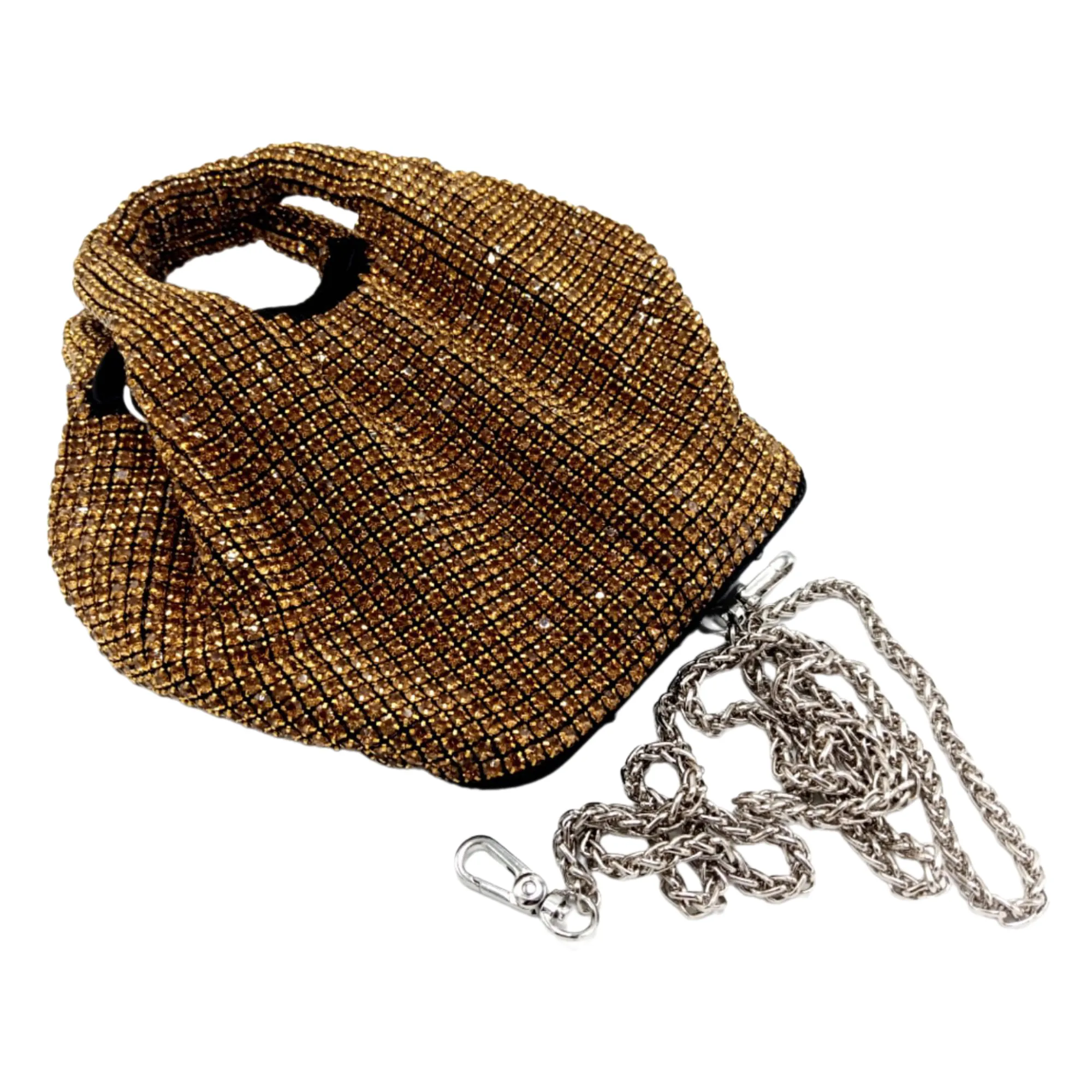Elegant Bling Basket Handbag