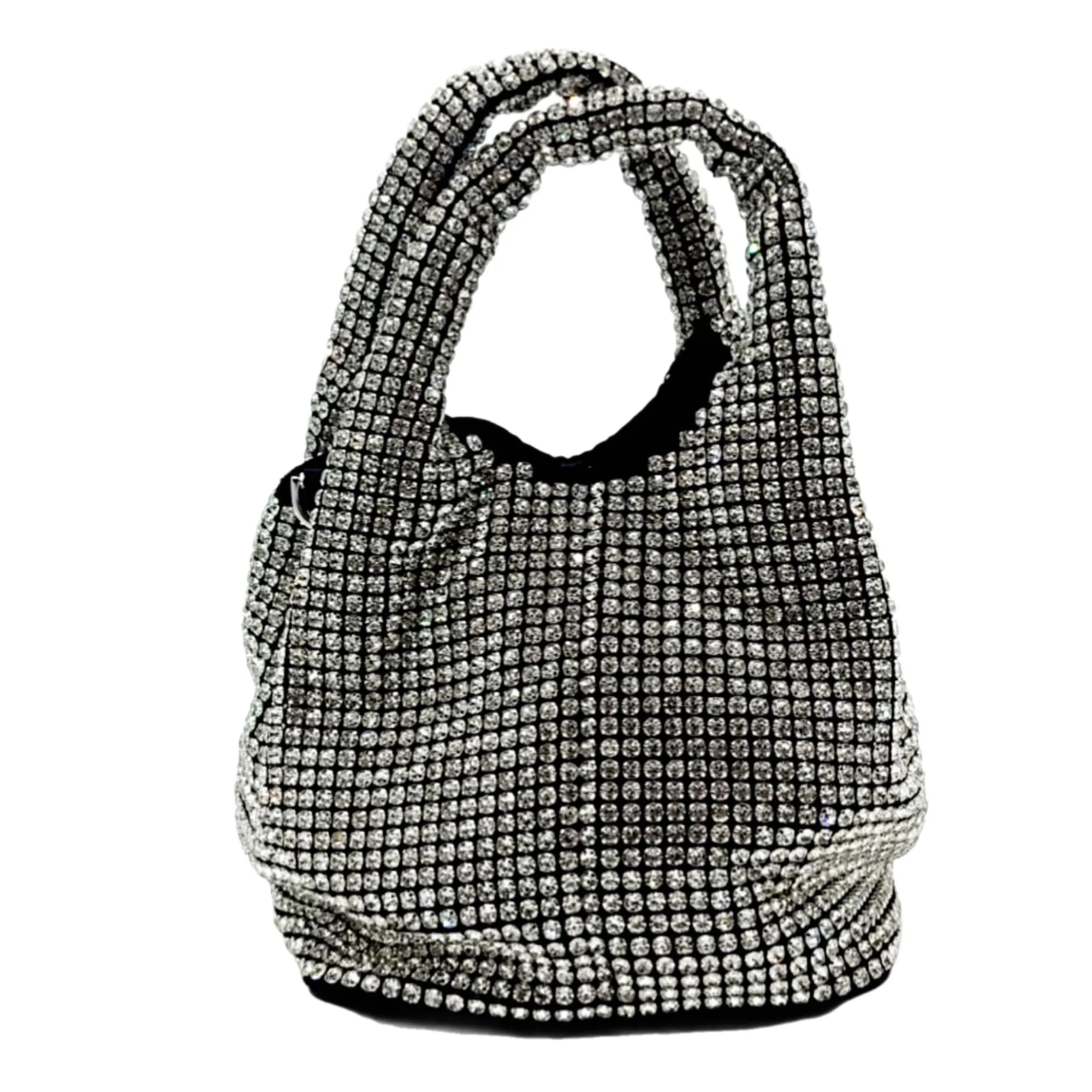 Elegant Bling Basket Handbag