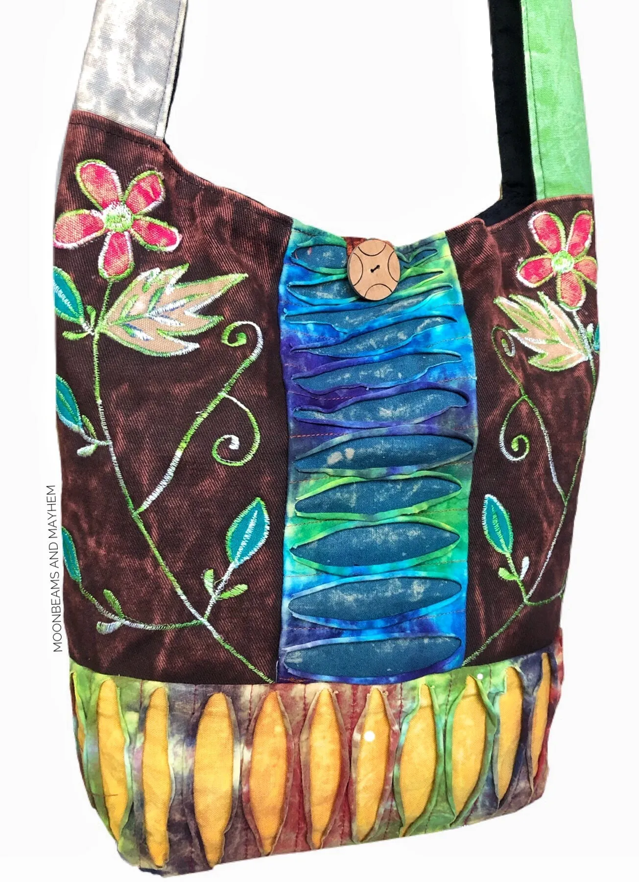 ENCHANTING WILDWOOD LARGE COTTON TOTE /  BAG