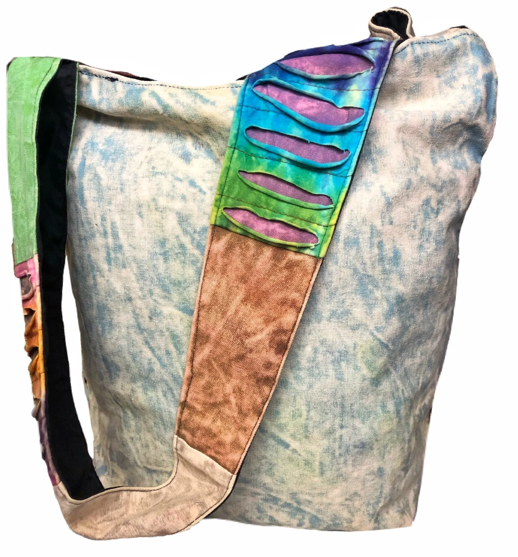ENCHANTING WILDWOOD LARGE COTTON TOTE /  BAG