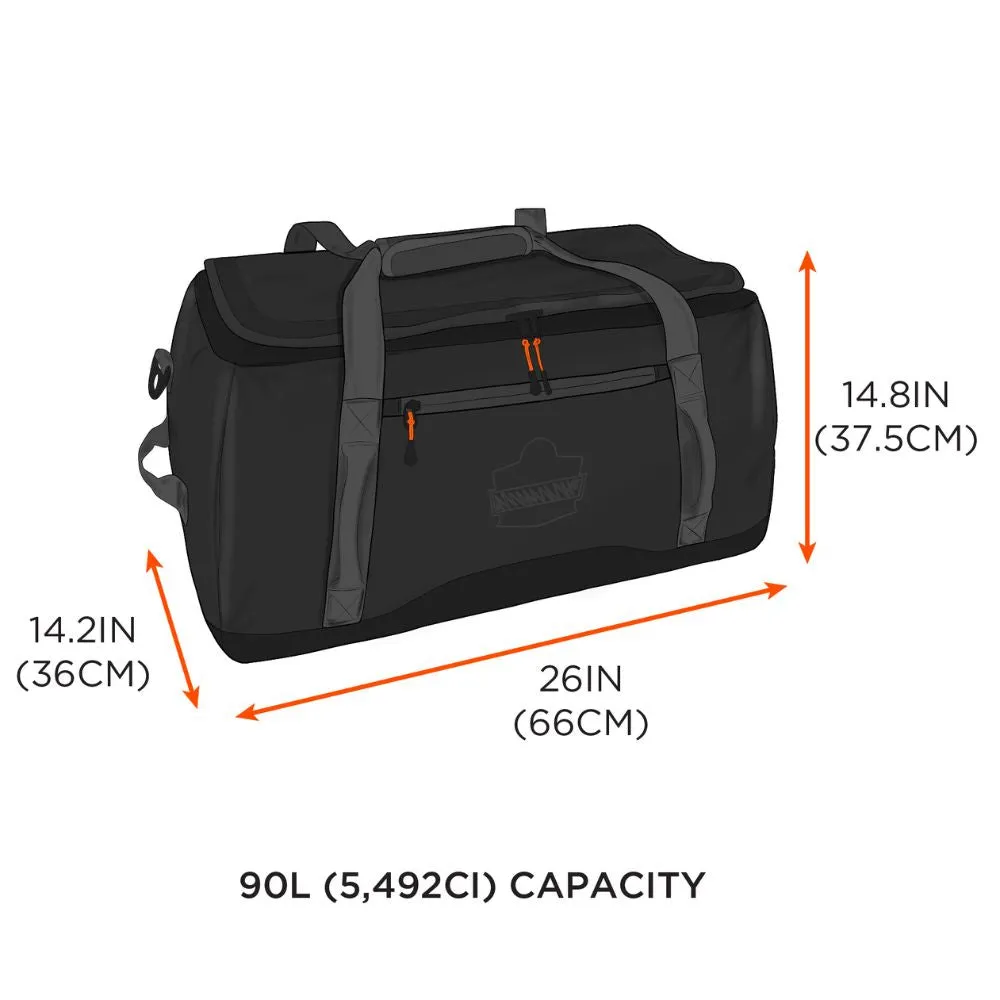 Ergodyne 13036 #5031 M Black Water-Resistant Duffel Bag