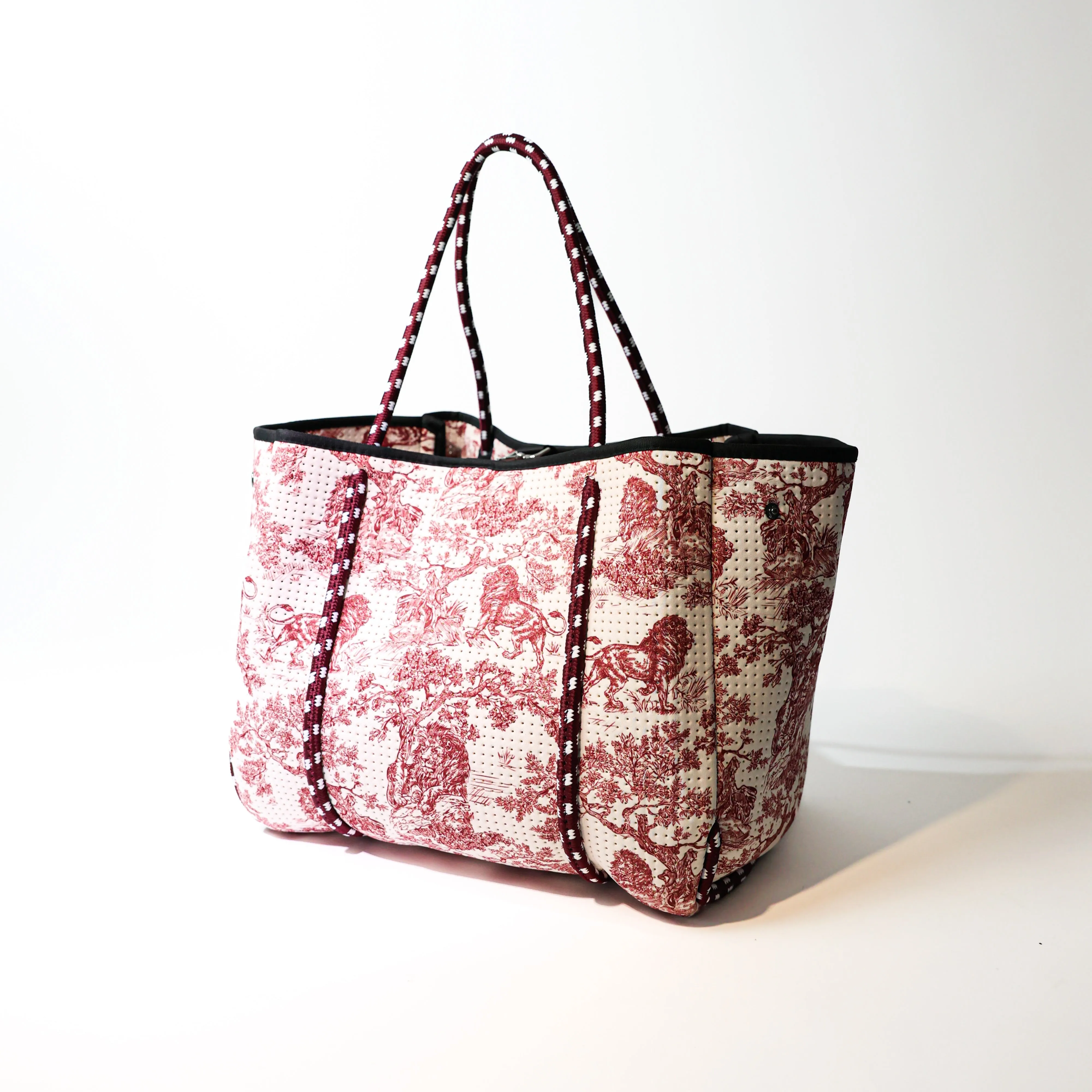 EVERYDAY TOTE LION TOILE