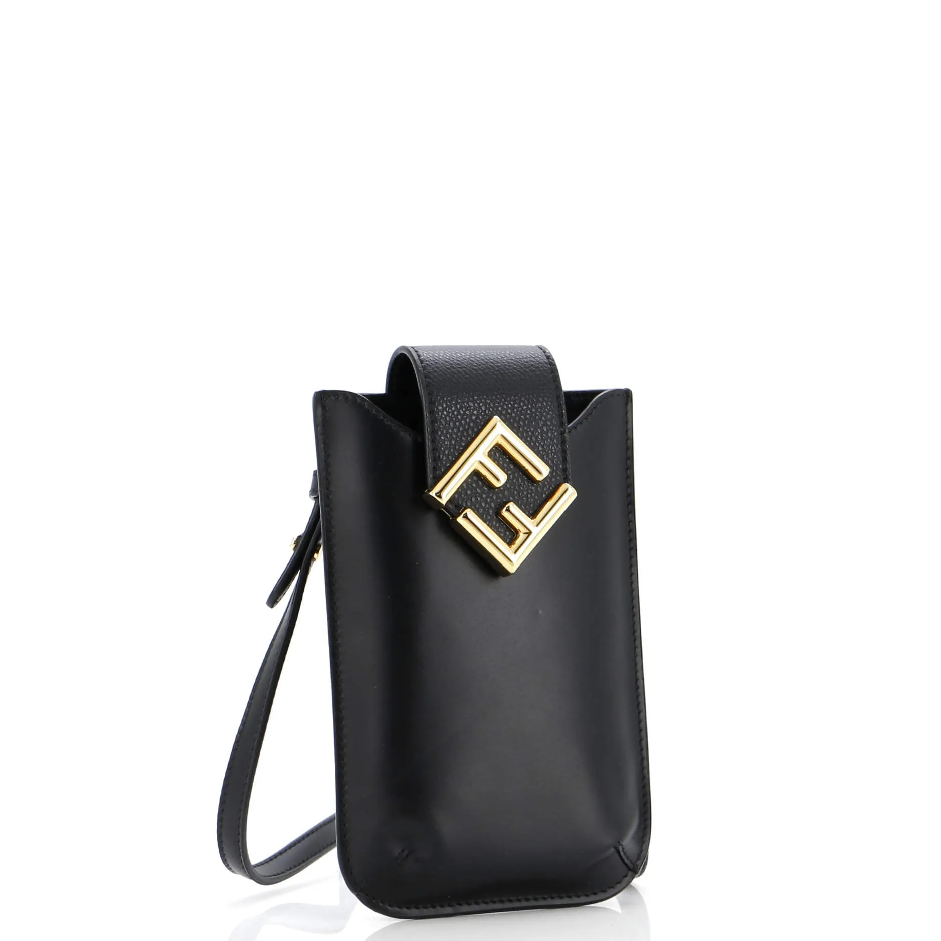 FF Diamonds Phone Holder Bag Leather