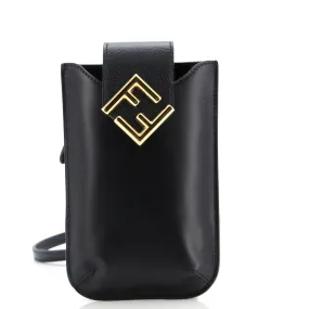 FF Diamonds Phone Holder Bag Leather