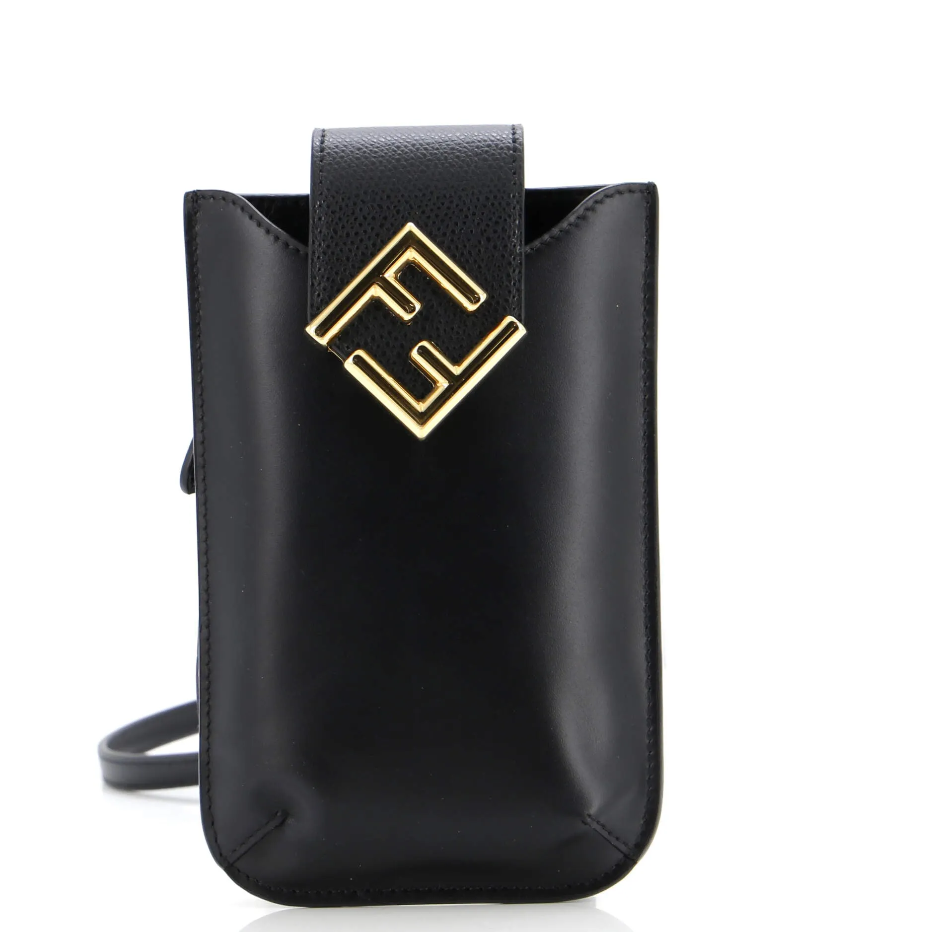 FF Diamonds Phone Holder Bag Leather