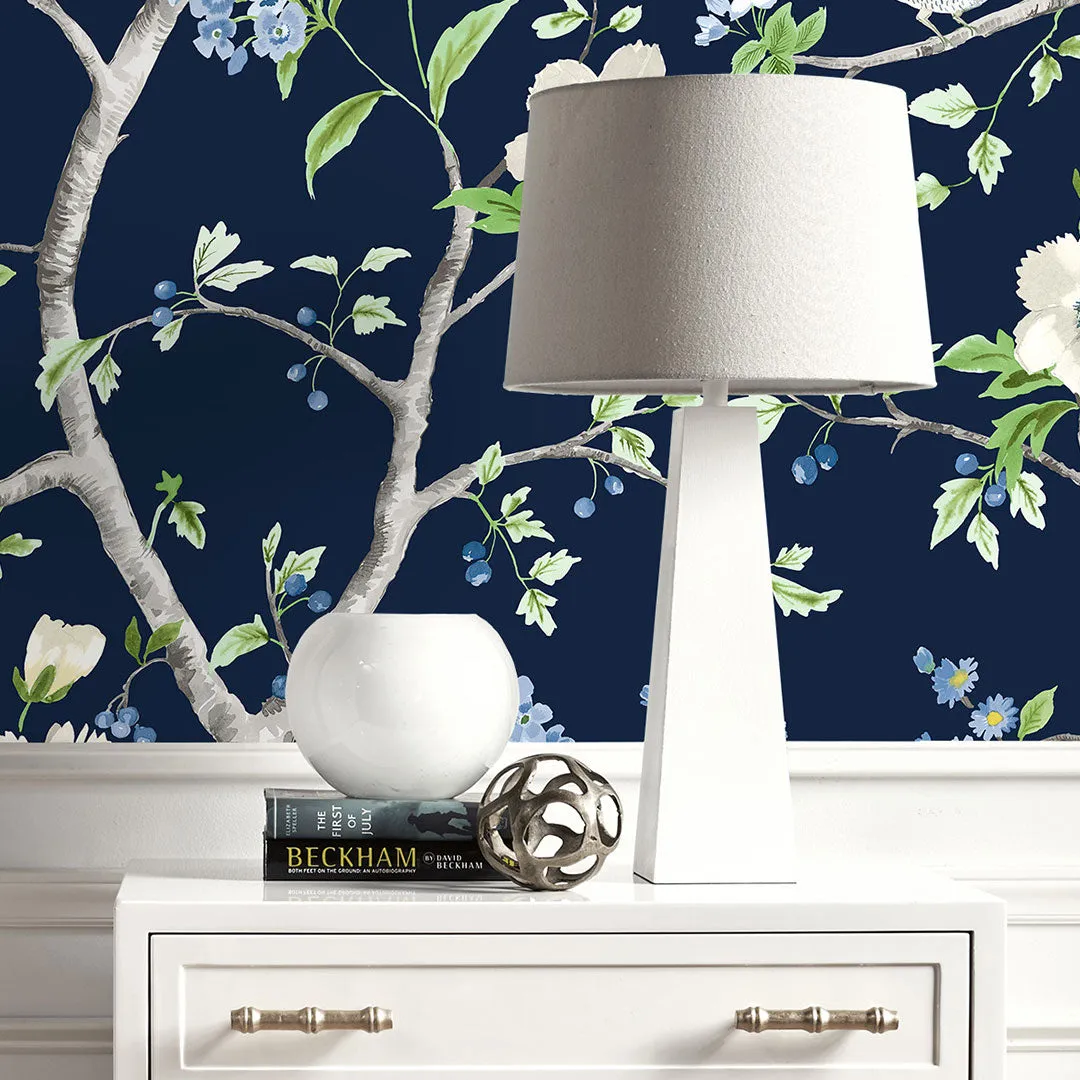 Floral Trail Peel-and-Stick Luxe Haven Wallpaper