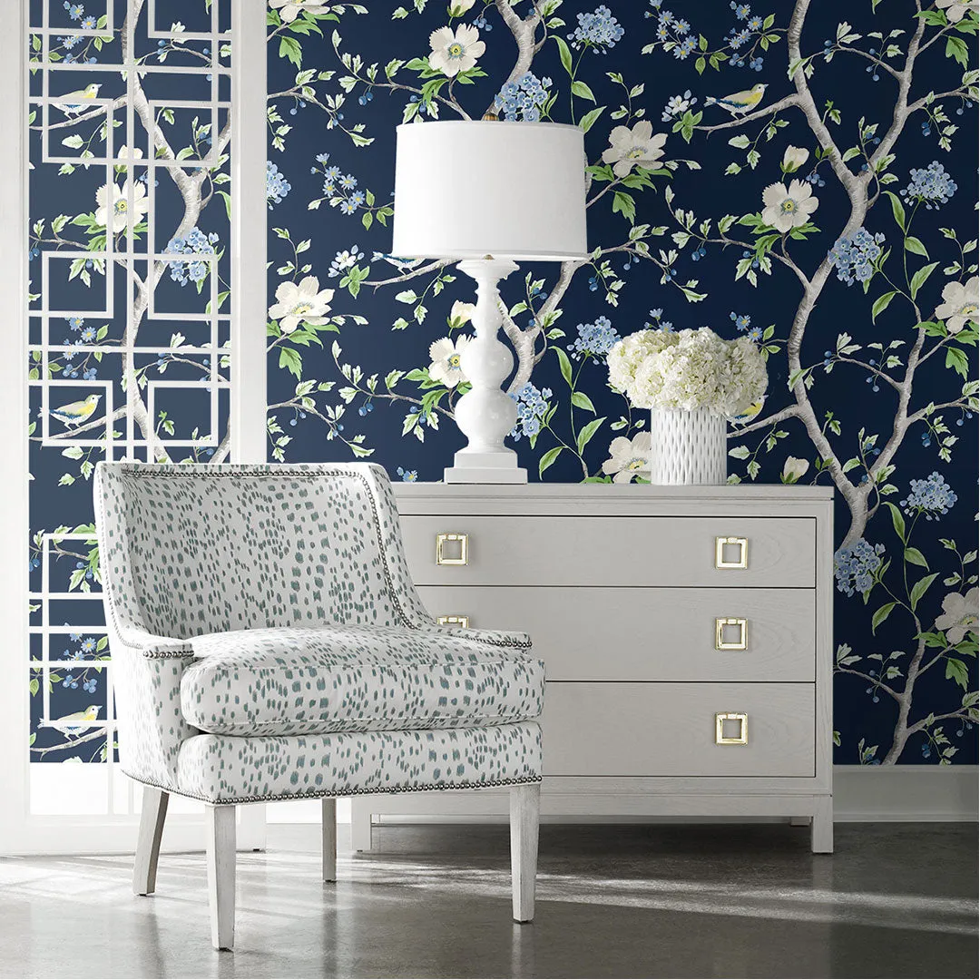 Floral Trail Peel-and-Stick Luxe Haven Wallpaper