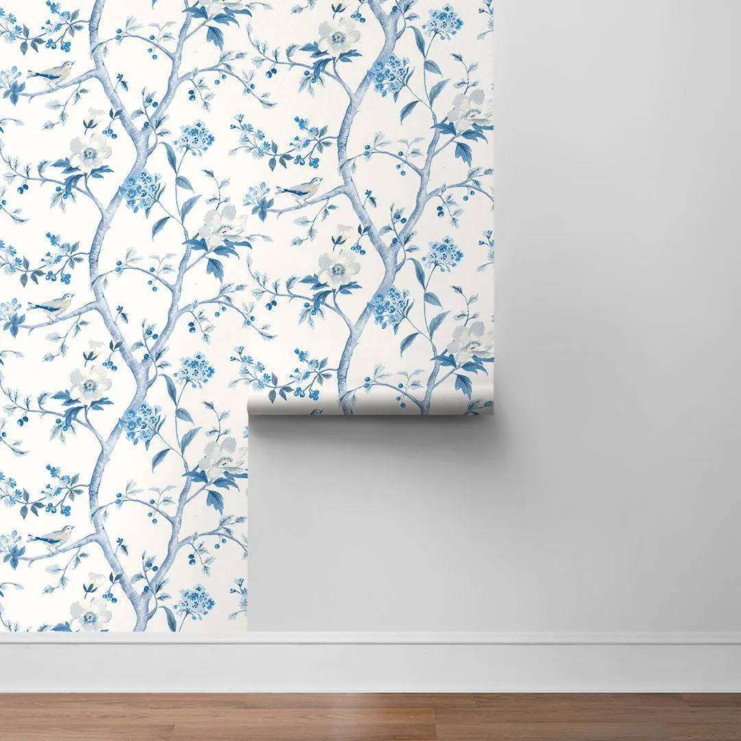 Floral Trail Peel-and-Stick Luxe Haven Wallpaper
