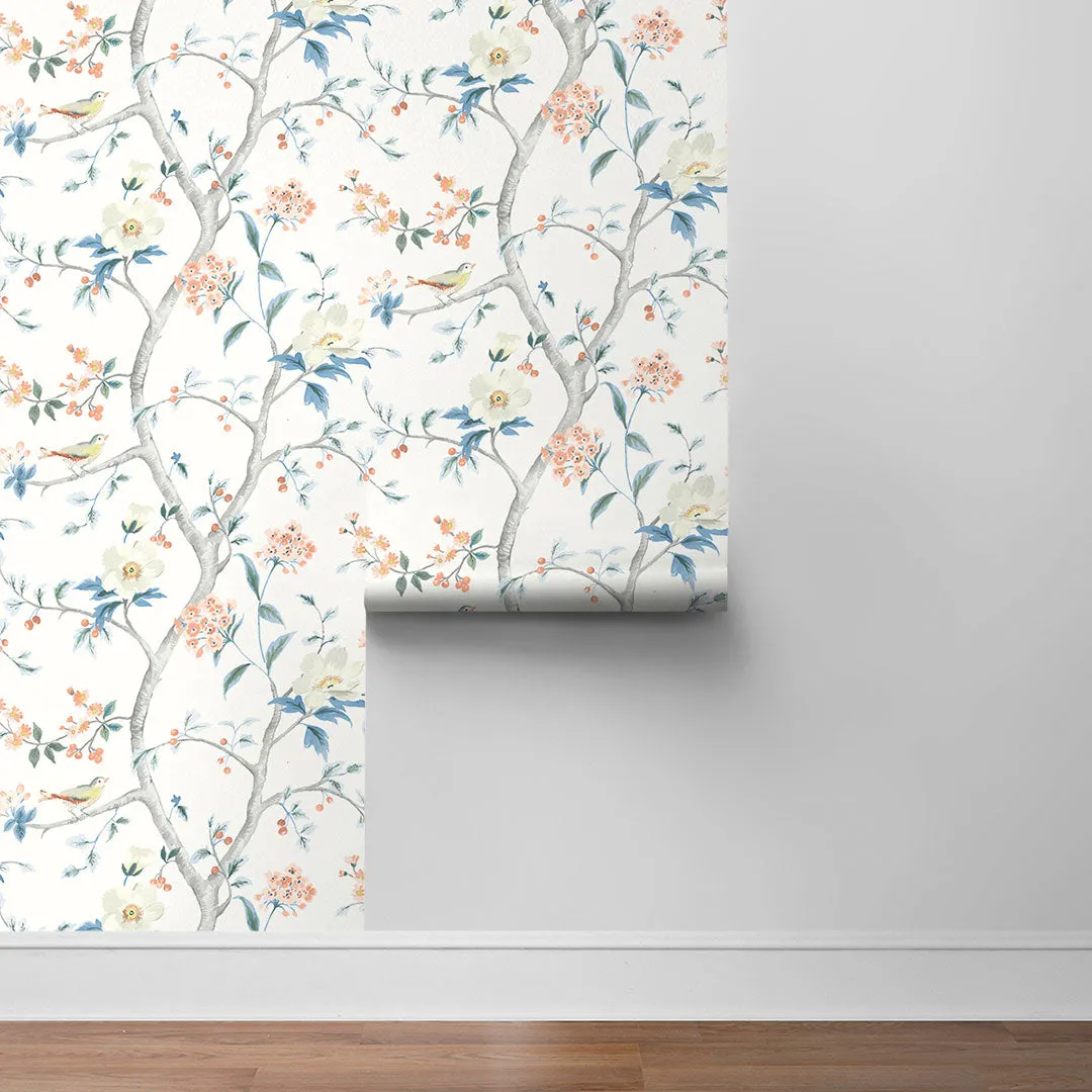 Floral Trail Peel-and-Stick Luxe Haven Wallpaper