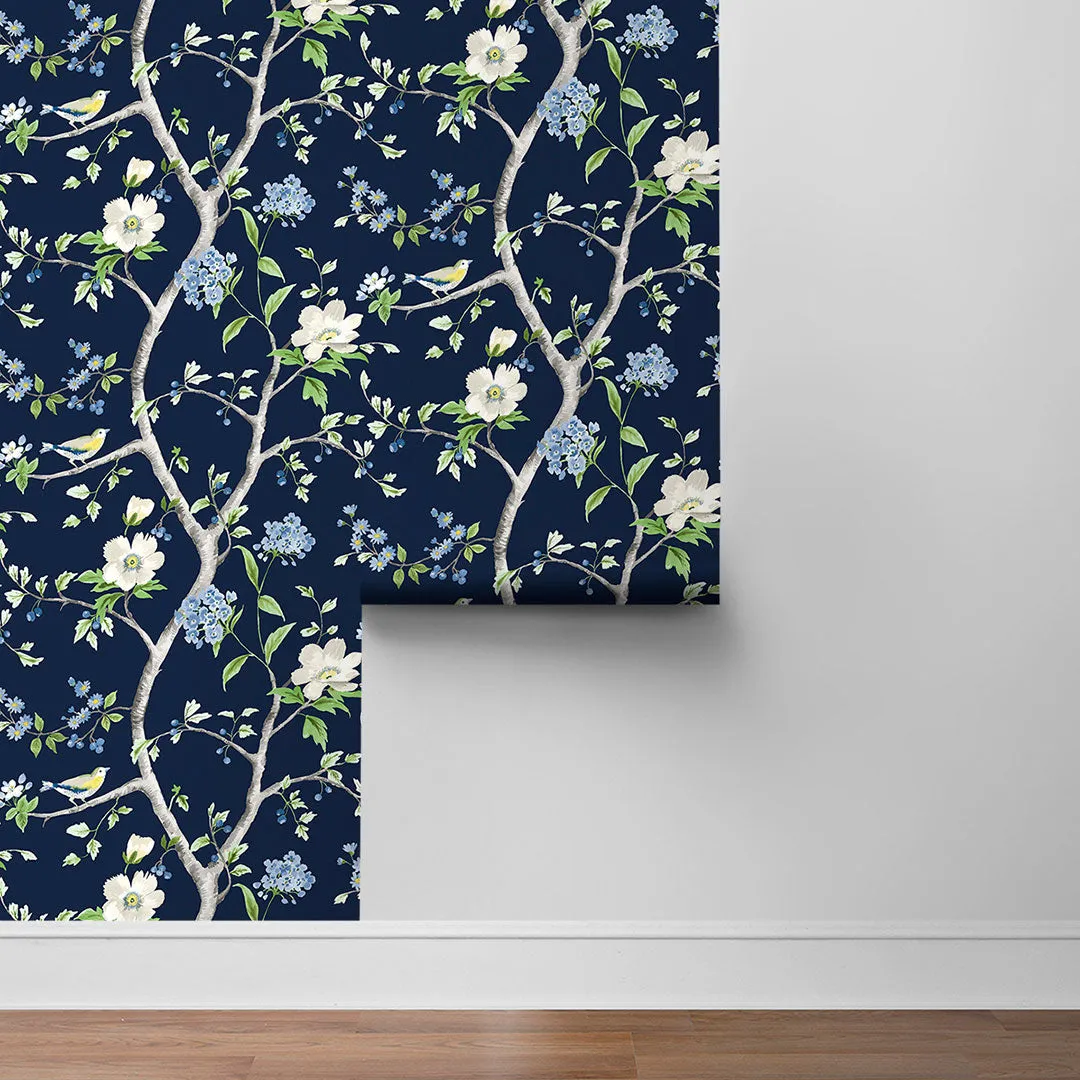 Floral Trail Peel-and-Stick Luxe Haven Wallpaper